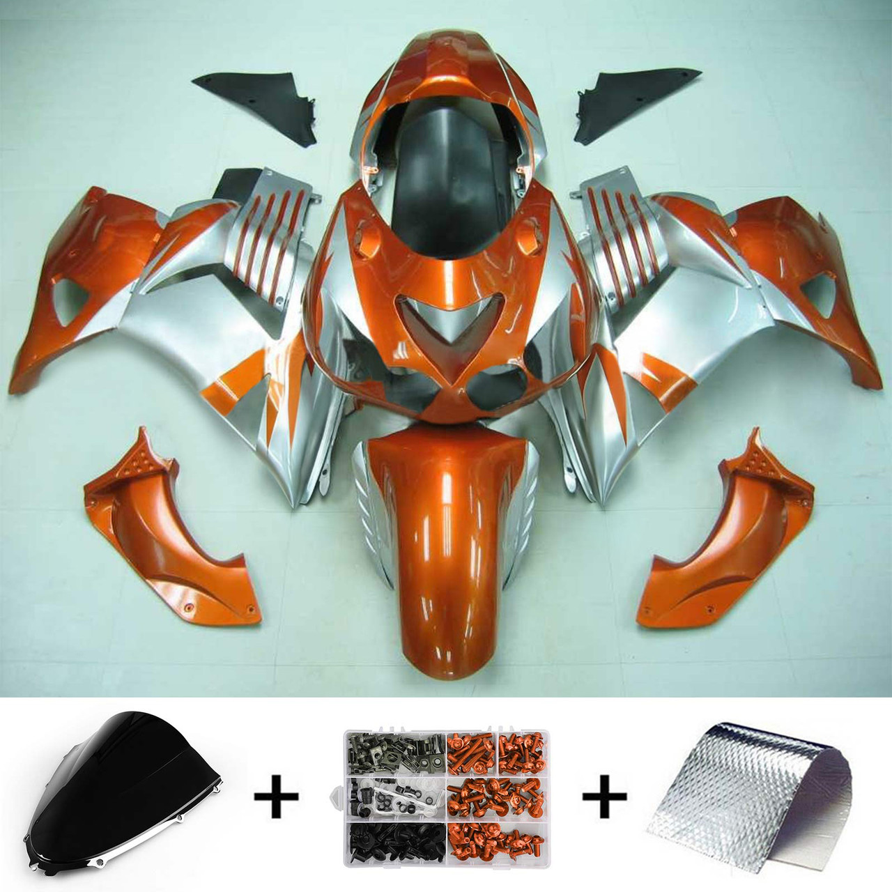 Kawasaki ZX14R 2006-2011 Amotopart Fairing Kit Generic #109