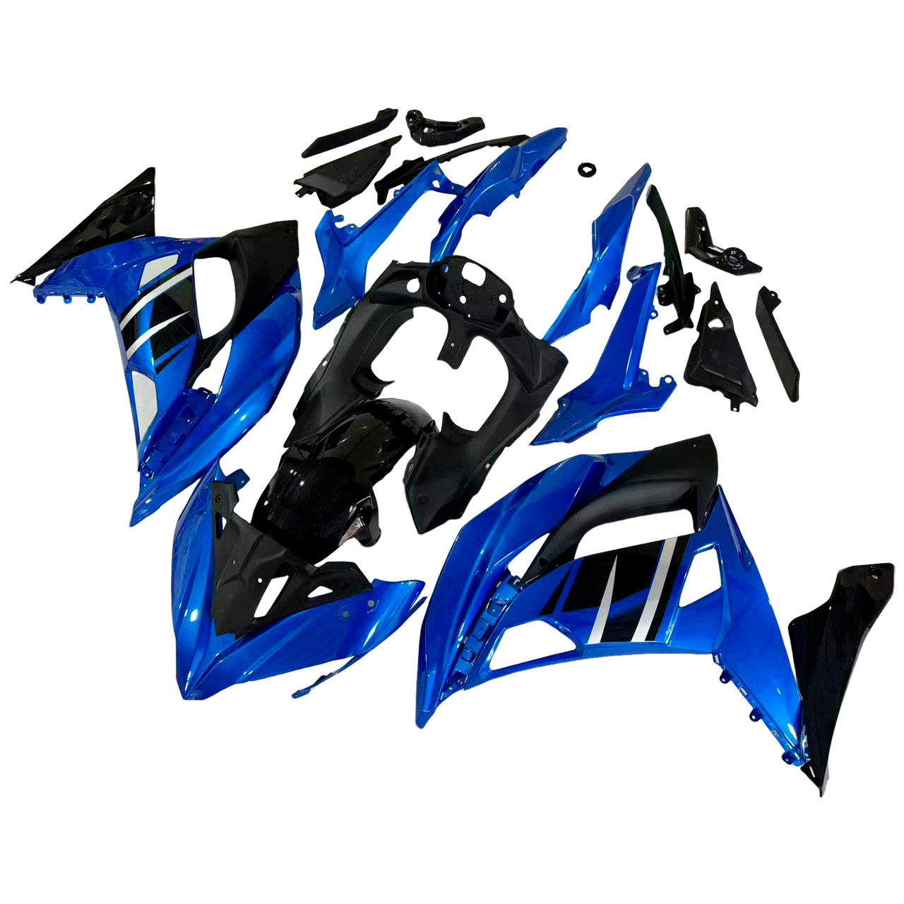 Kawasaki ER6F/ Ninja 650R 2017-2019 Amotopart Fairing Kit Generic #102