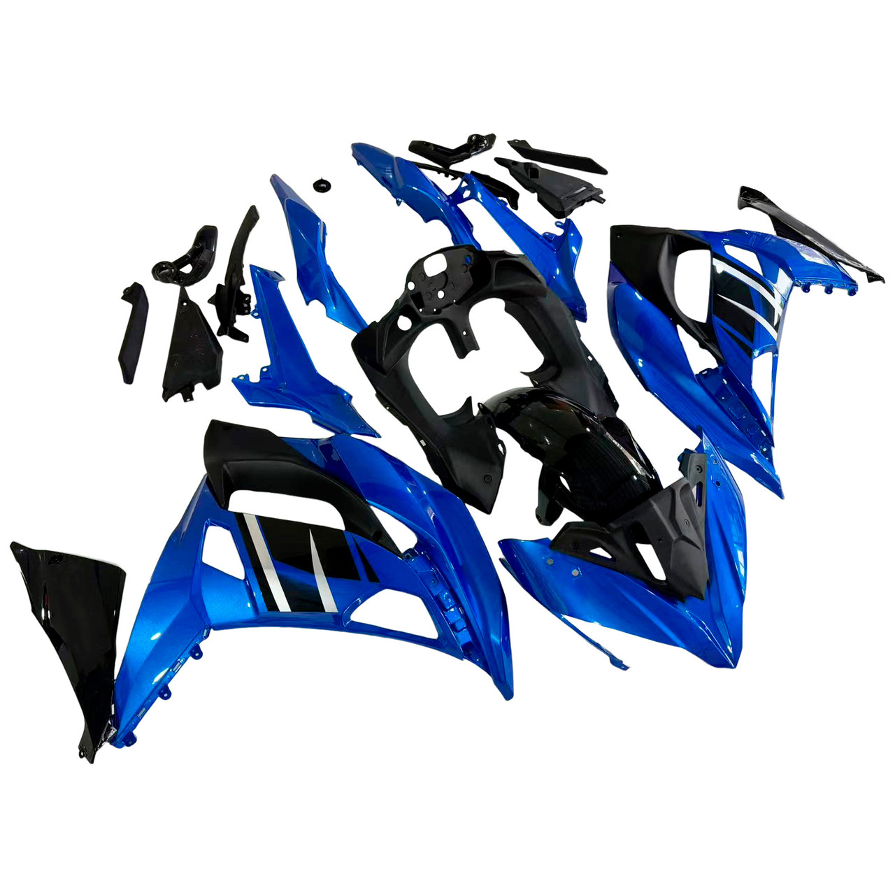 Kawasaki ER6F/ Ninja 650R 2017-2019 Amotopart Fairing Kit Generic #102