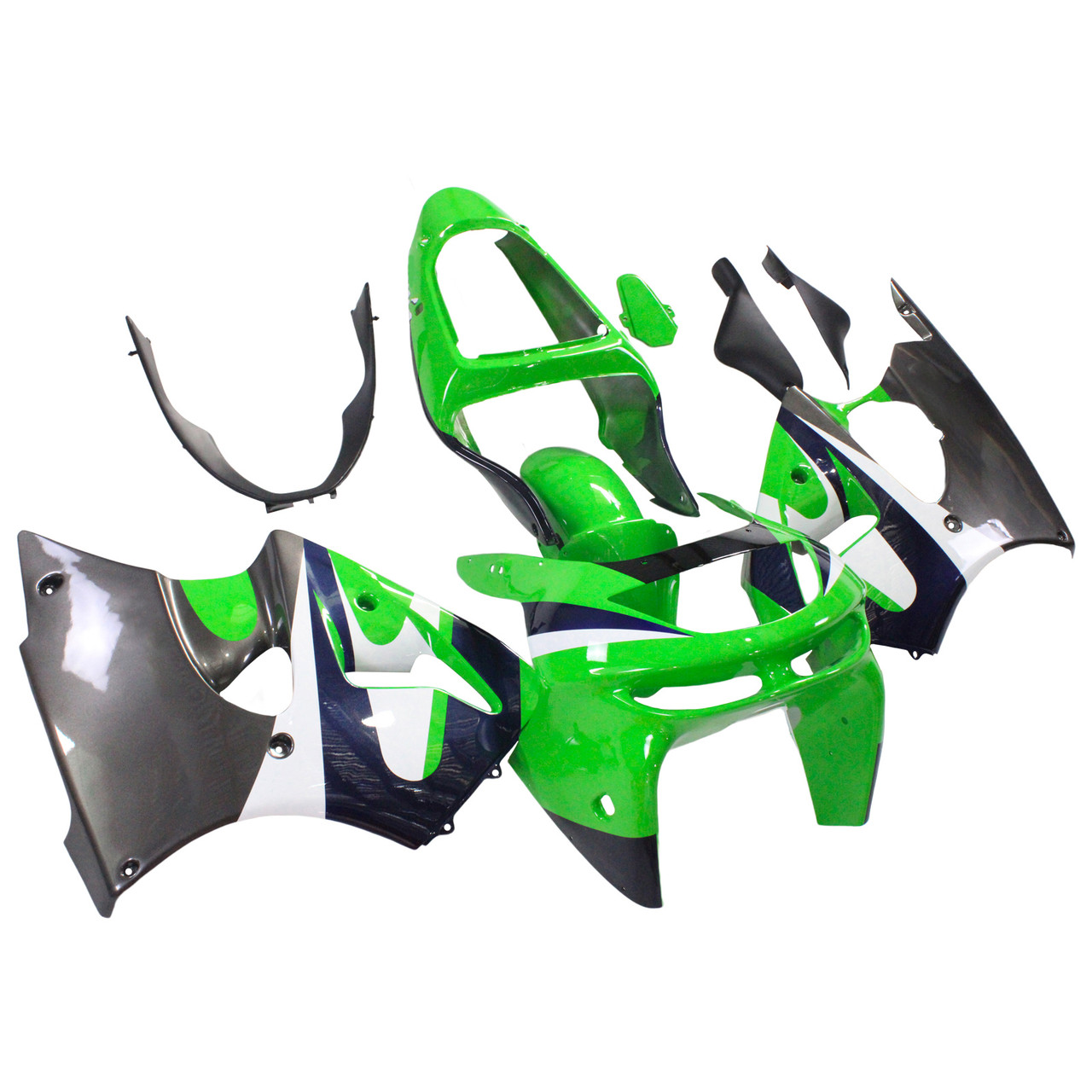 Kawasaki ZX6R 1998-1999 Amotopart Fairing Kit Generic #102