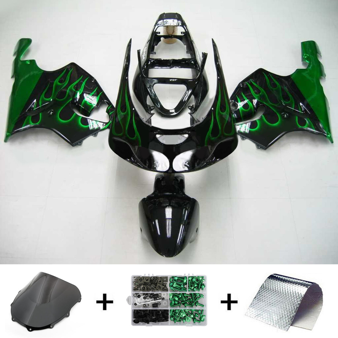 Kawasaki ZX7R 1996-2003 Amotopart Fairing Kit Generic #111