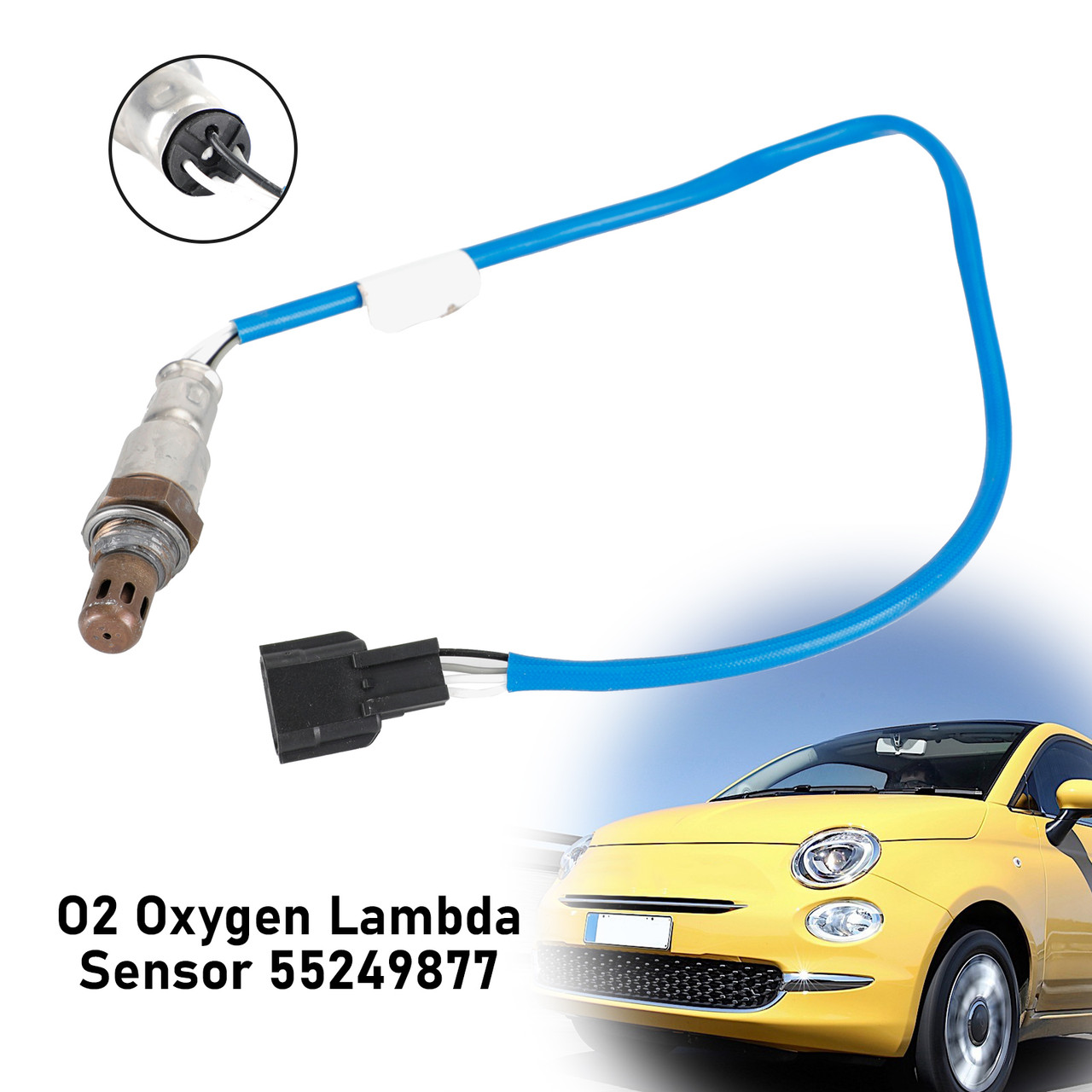 O2 Oxygen Lambda Sensor 55249877 For Fiat 500 2007 - 2018 1.2 / 1.2 LPG