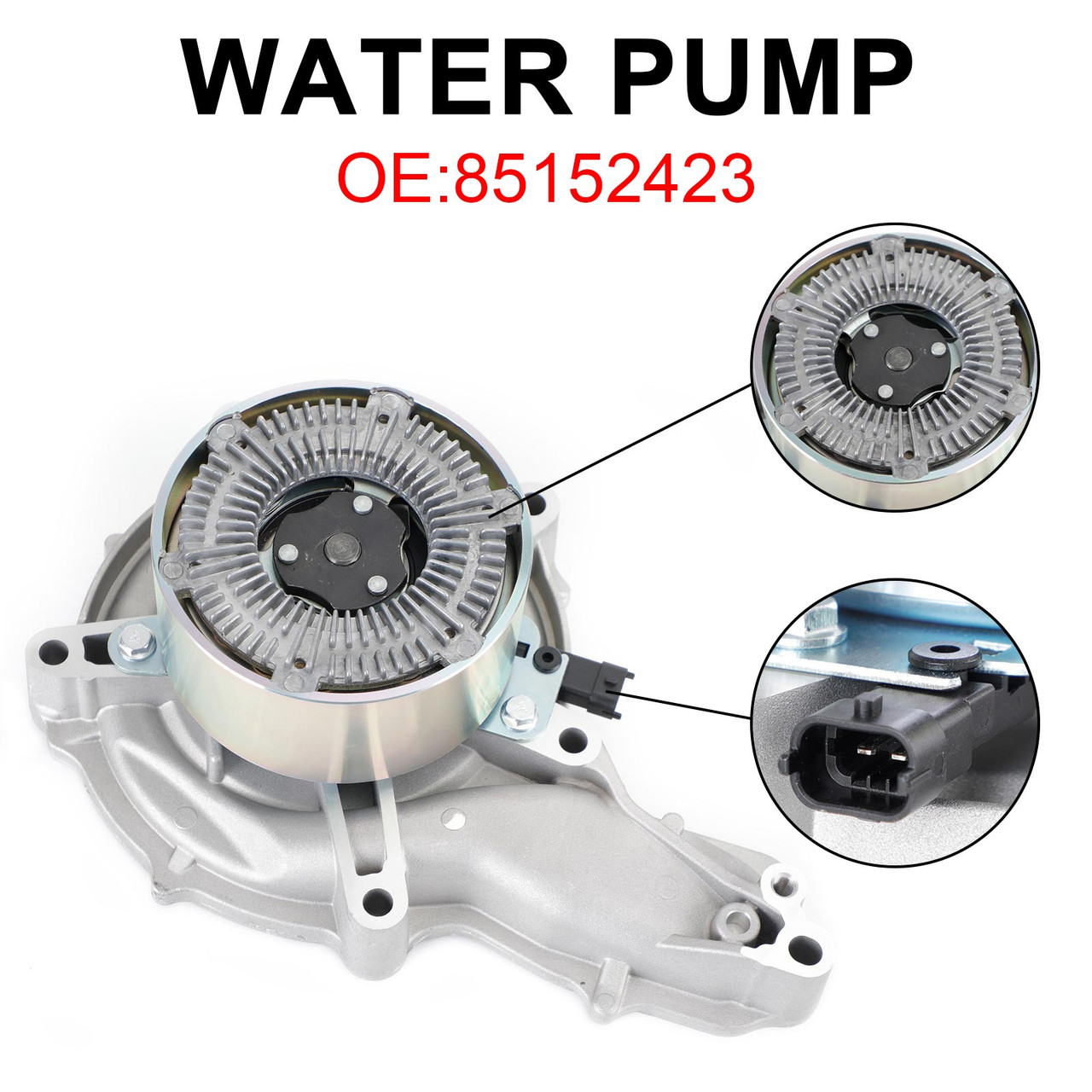Water Pump for Volvo Truck D13 D16 & Mack MP8 85151110,85152423,22183231
