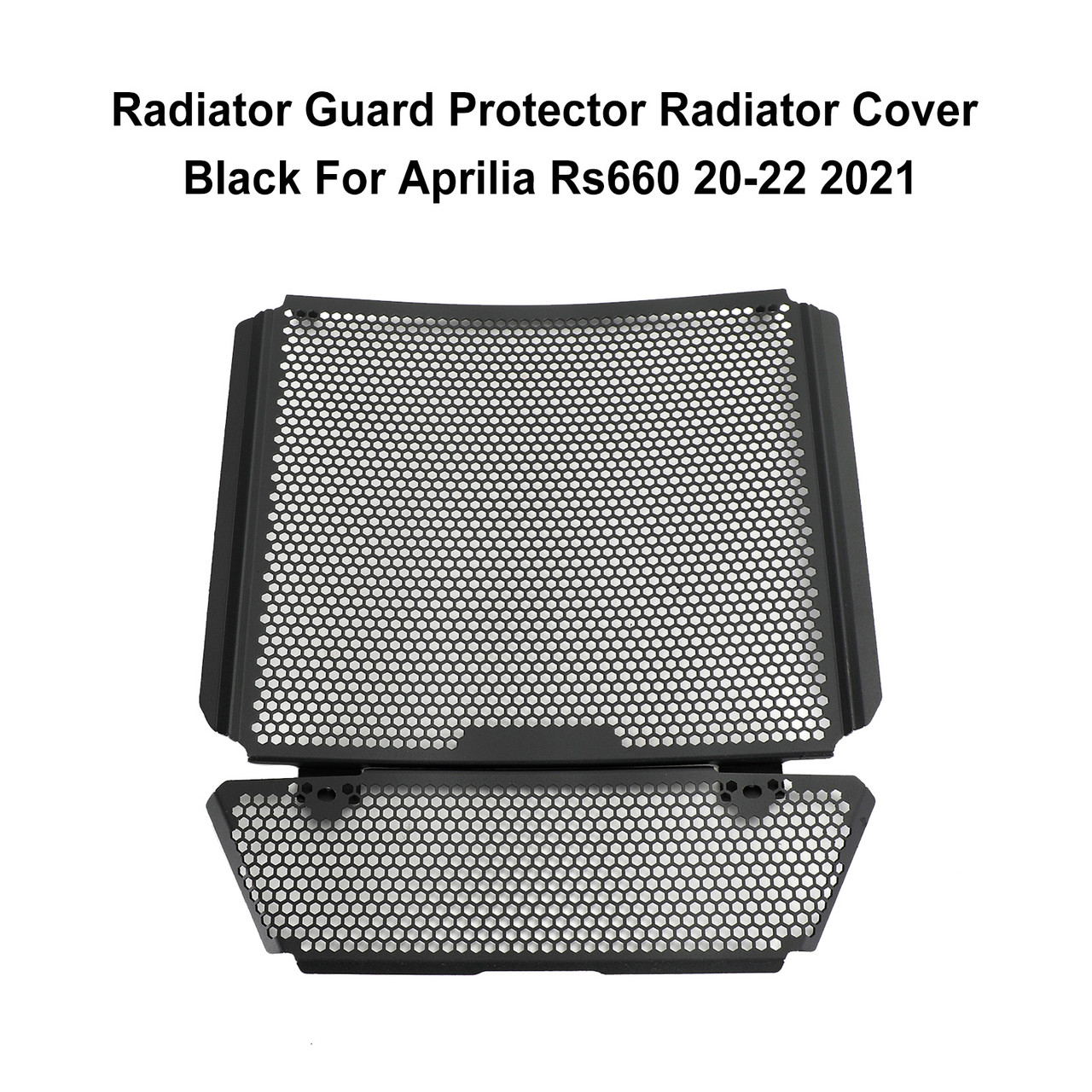 Radiator Guard Protector Radiator Cover Black For Aprilia Rs660 20-22