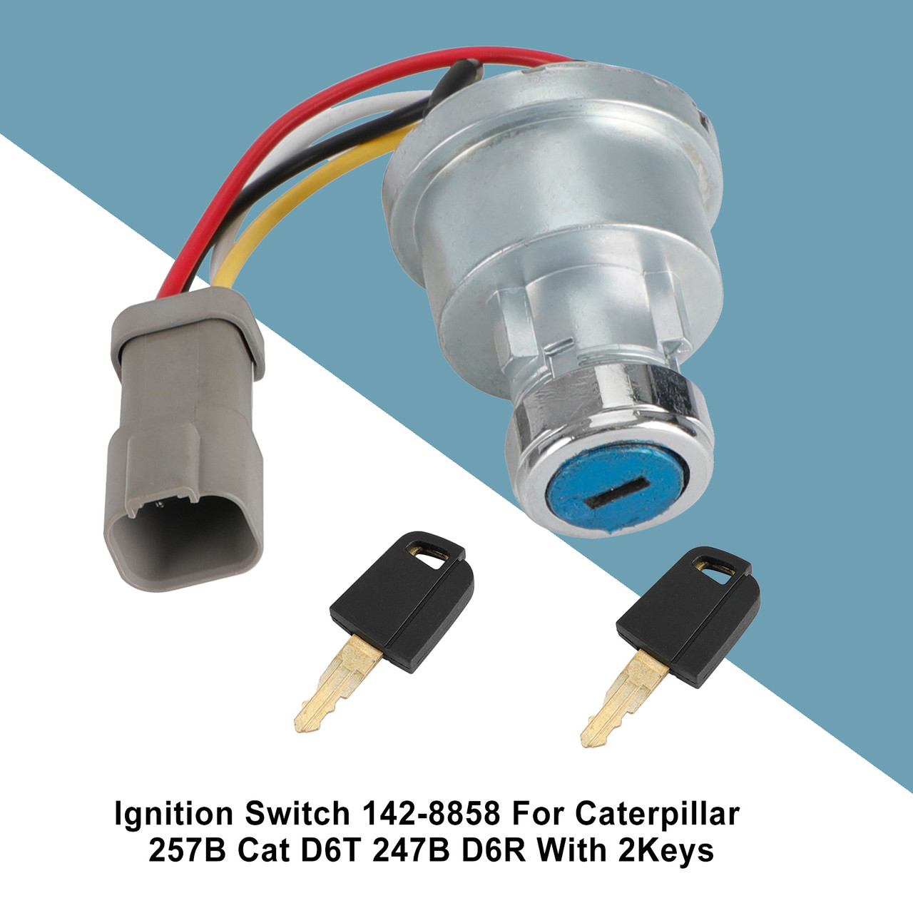 Ignition Switch 142-8858 For Caterpillar 257B Cat D6T 247B D6R