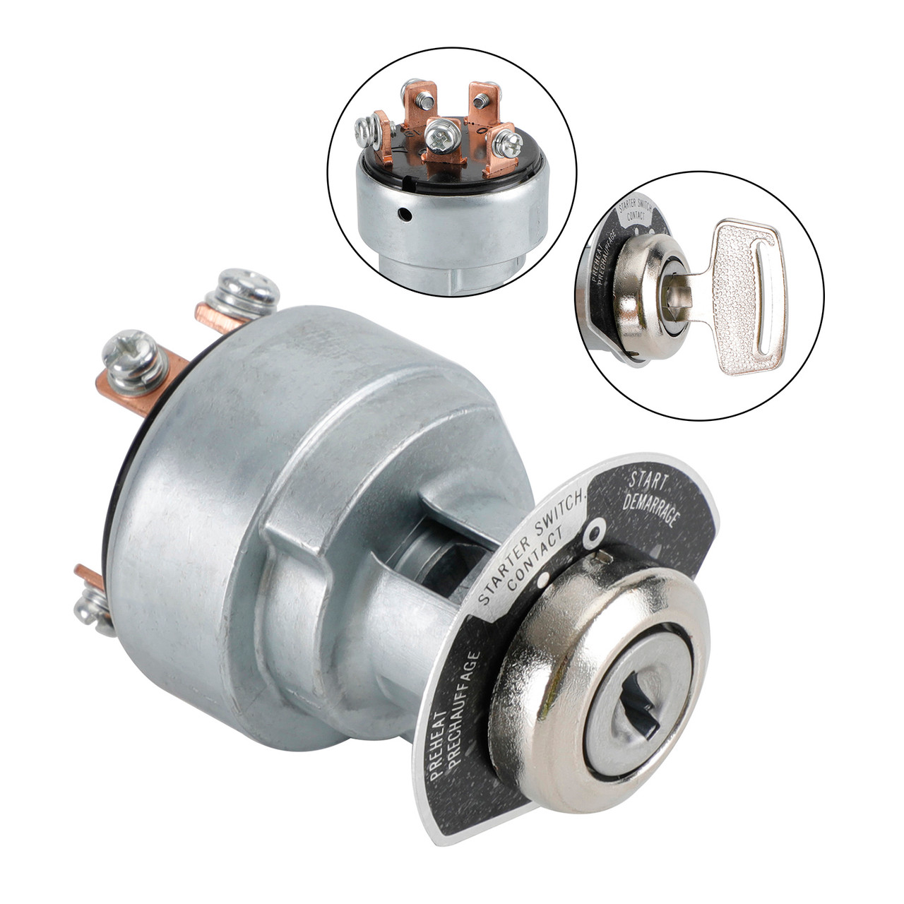 【レフティ】910D2 モトーレススピーダーV6.1 リシャフト Ignition Switch For Kubota Grasshopper Mower 183827 Walker Mower