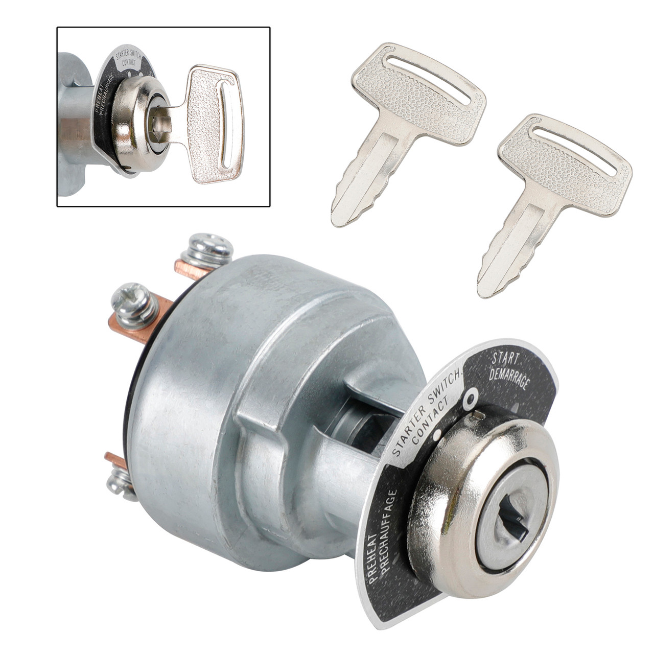 s Ignition Switch For Kubota Grasshopper Mower 183827 Walker Mower