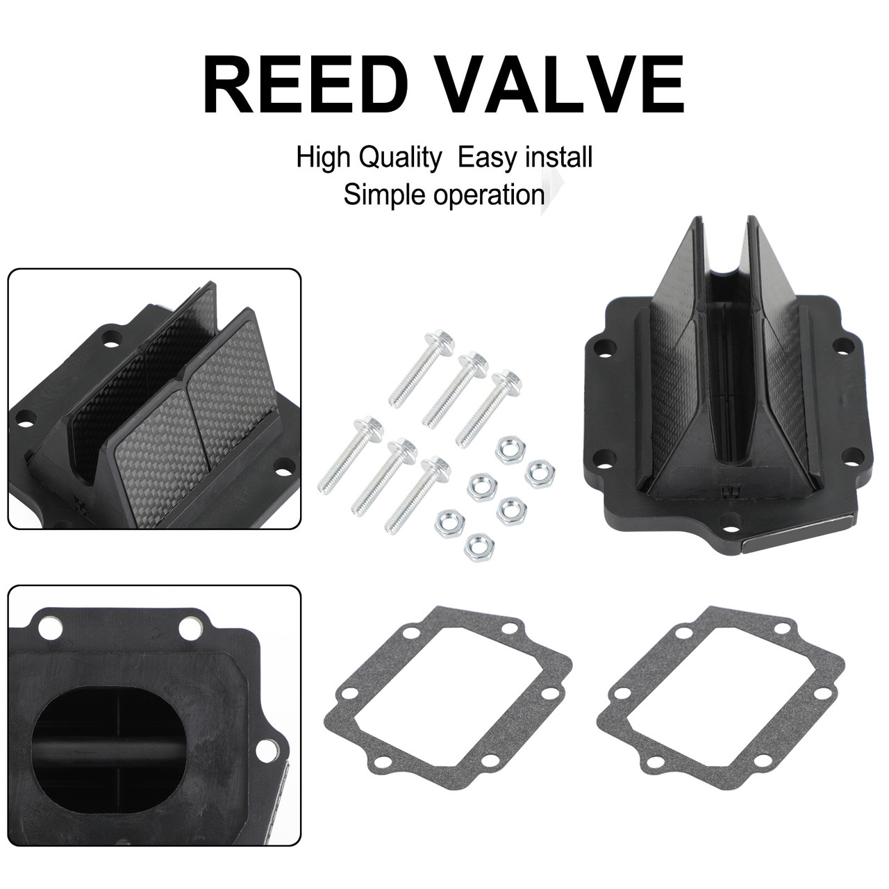 V313C Reed Valve System Fits for Kawasaki KX125 1993-2002