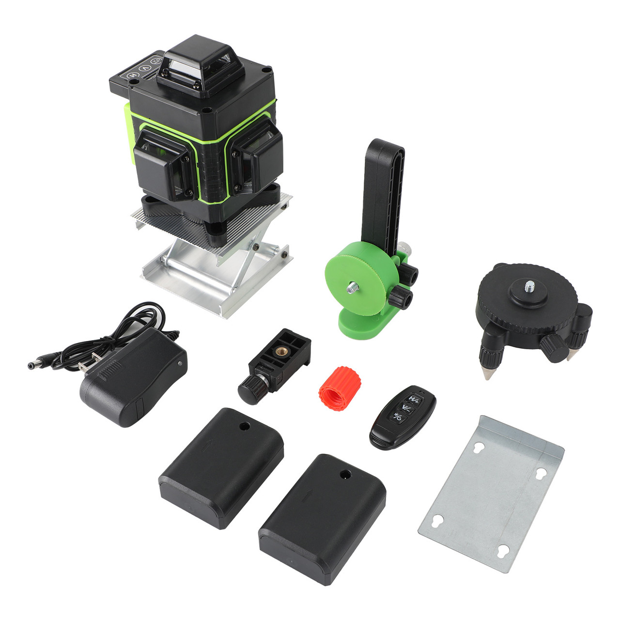 4D 360 degree 16 Line Laser Level Green Auto Self Leveling Rotary Cross Measuring Tool