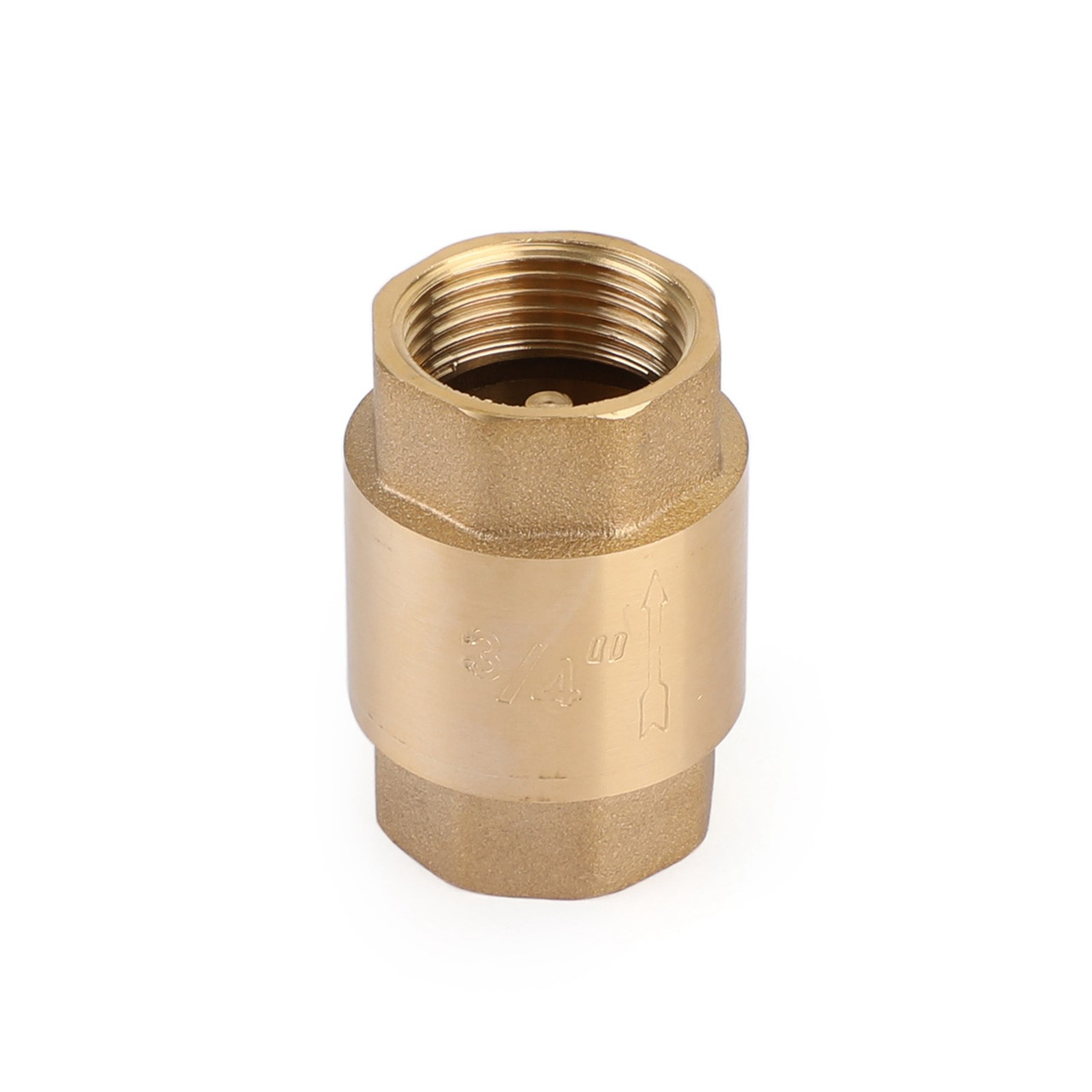 DN20 3/4" NPT In-Line Check Valve Brass Spring Loaded Inline 200PSI