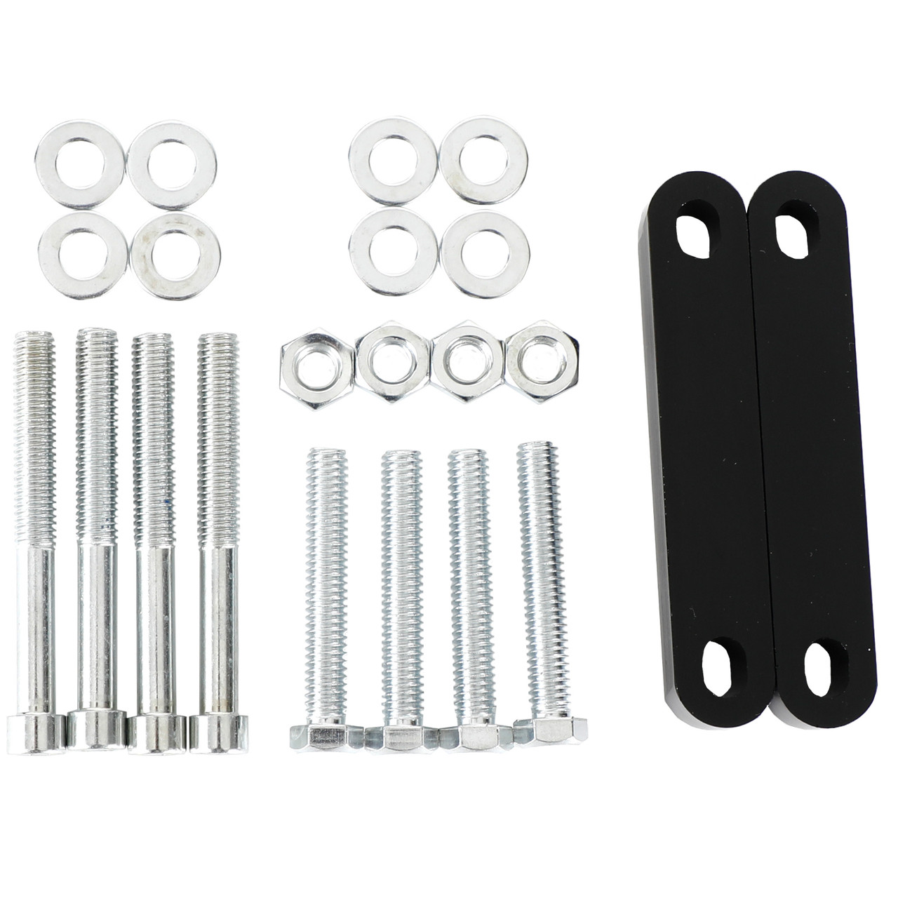 Schwarze Dreh-Clips Für Abnehmbare Sissy Bar & Gepäckträger – Kompatibel Mit Harley Touring, Softail, Sportster
