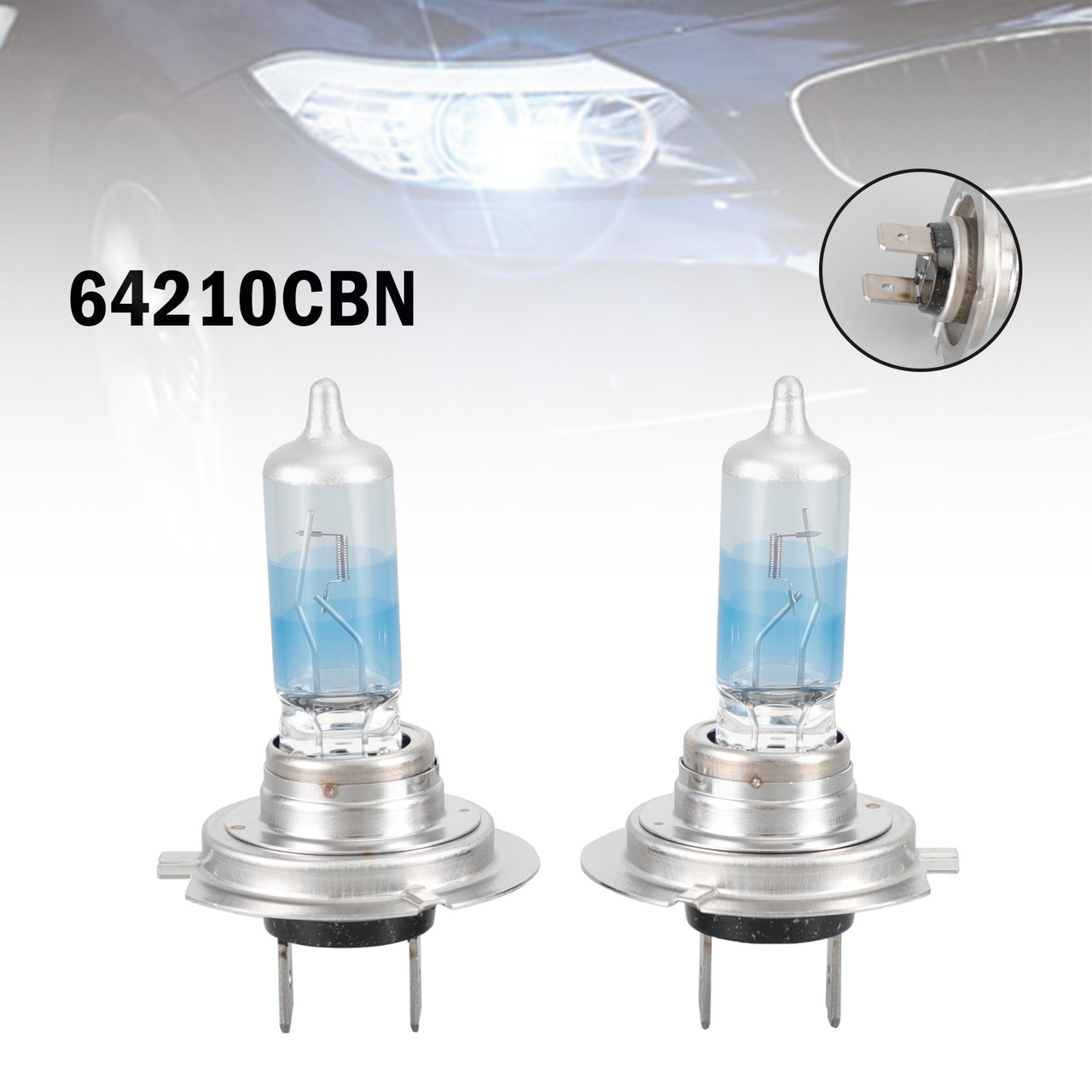 For OSRAM Car COOL BULE INTENSE 64210CBN H7 12V55W PX26d Up to 5000K +100%