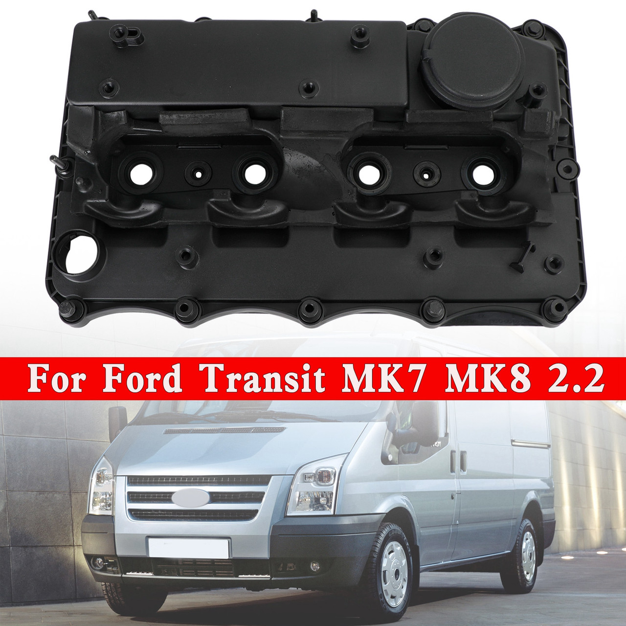 Rocker Cam Cover+Seals Custom Relay Boxer Defender For Ford Transit MK7 MK8 2.2