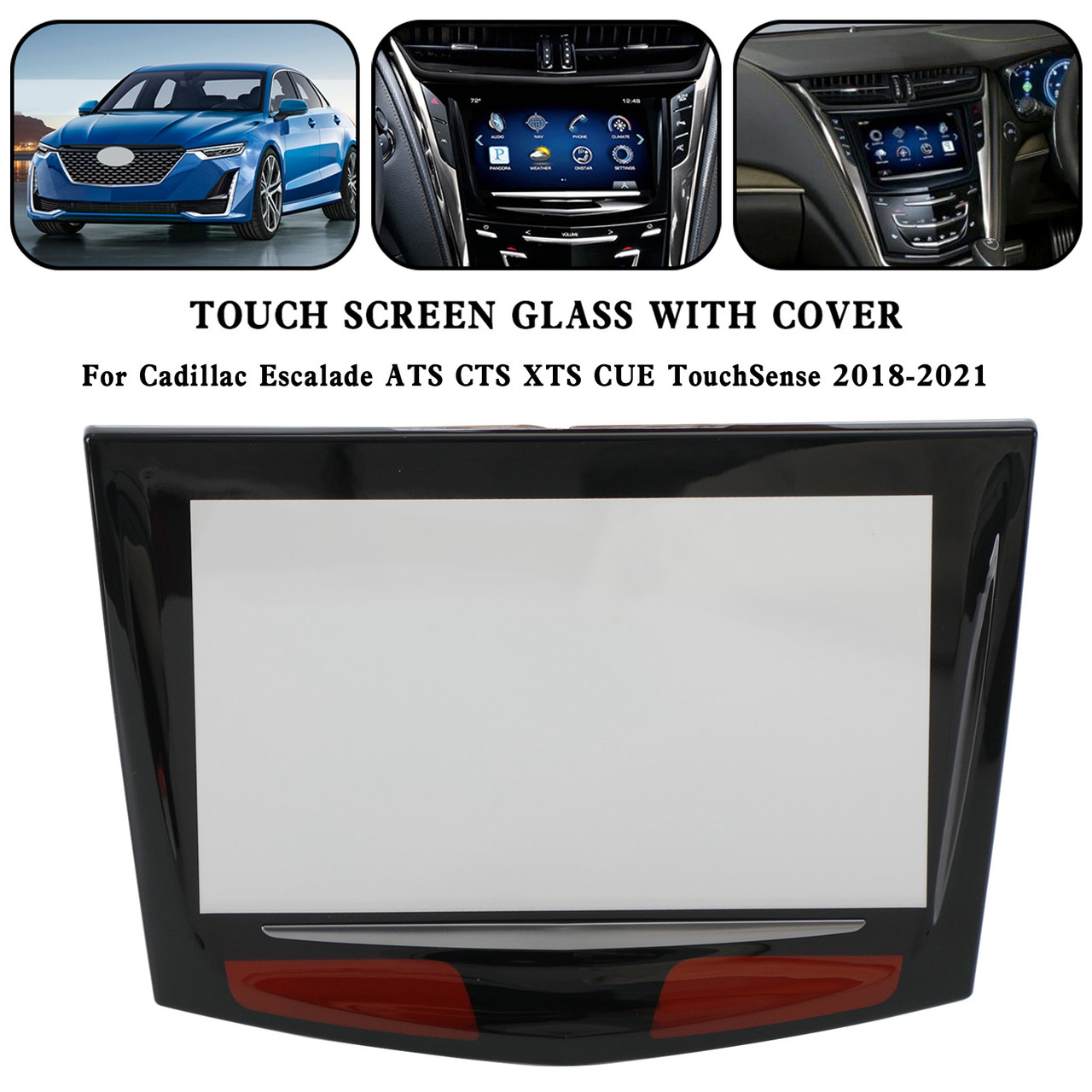 Touch Screen Display For Cadillac Escalade ATS CTS XTS CUE TouchSense 2018-2021