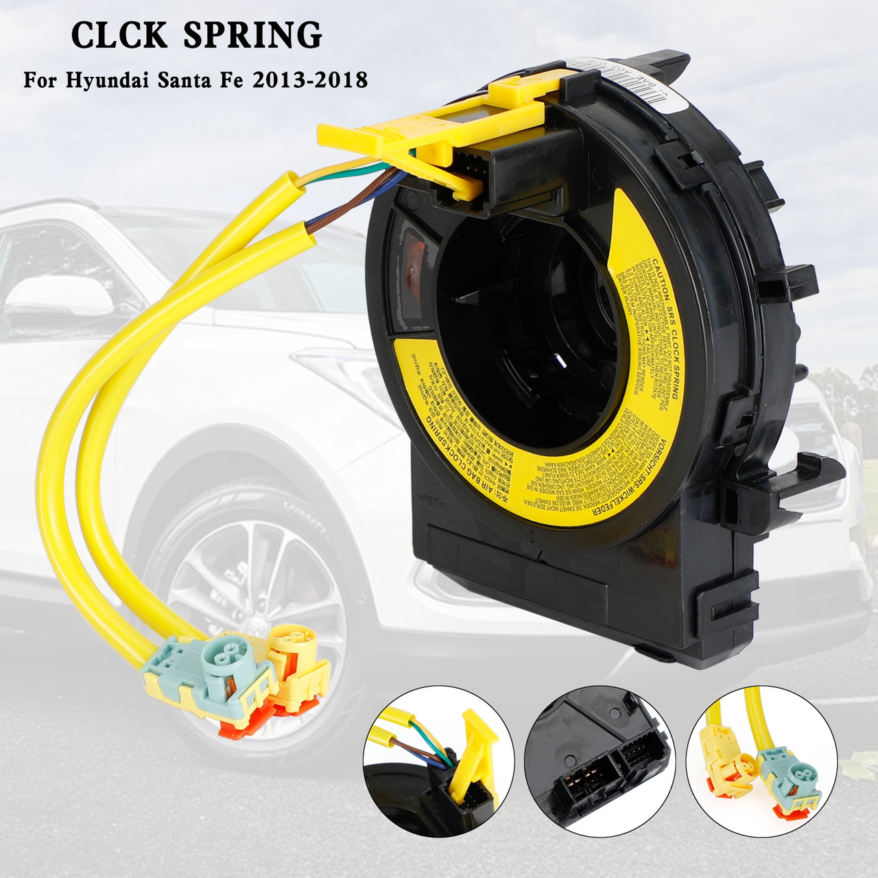 〆 Hyundai i10 Kia Forte Koup Rondo Rio Steering Wheel Clock