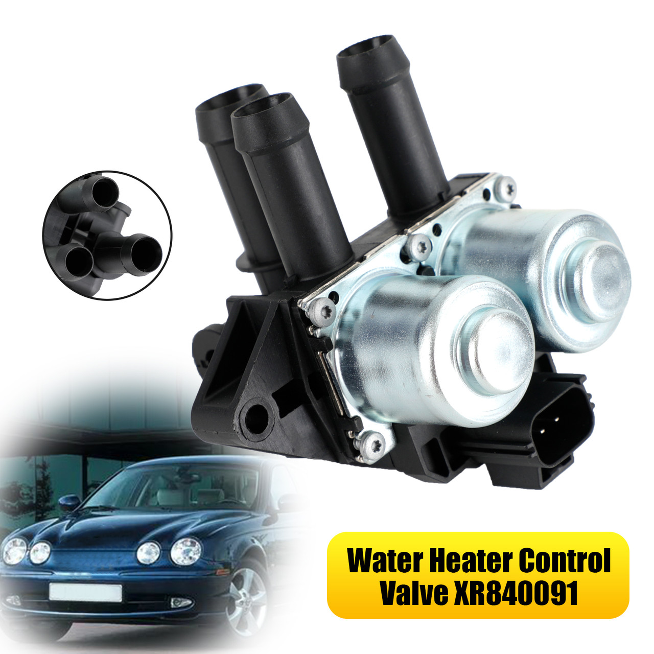 Water Heater Control Valve XR840091 For Jaguar S-type 2.5 3.0 Petrol 2002-2008