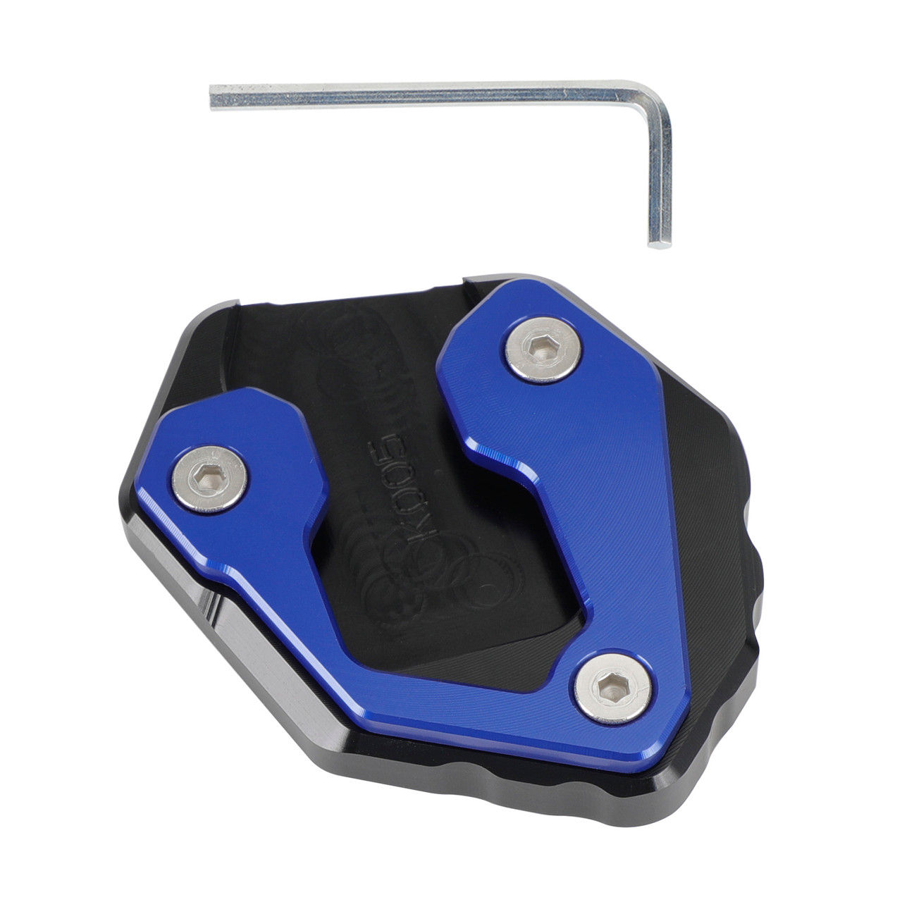 Kickstand Enlarge Plate Pad fit for Yamaha MT-09 MT 09 2021-2022 Blue