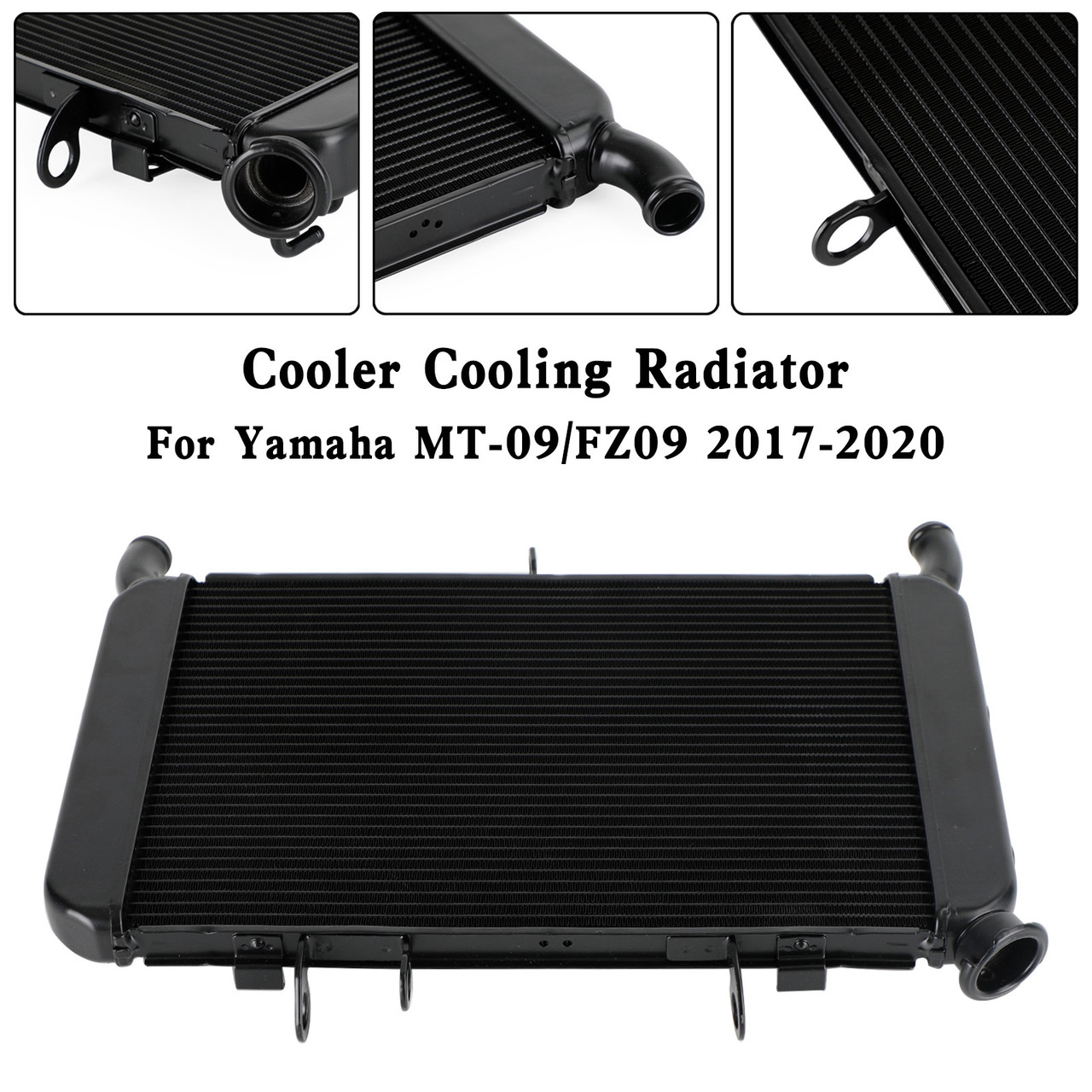 Aluminum Radiator Cooling Cooler Fit For Yamaha MT09 FZ09 MT-09