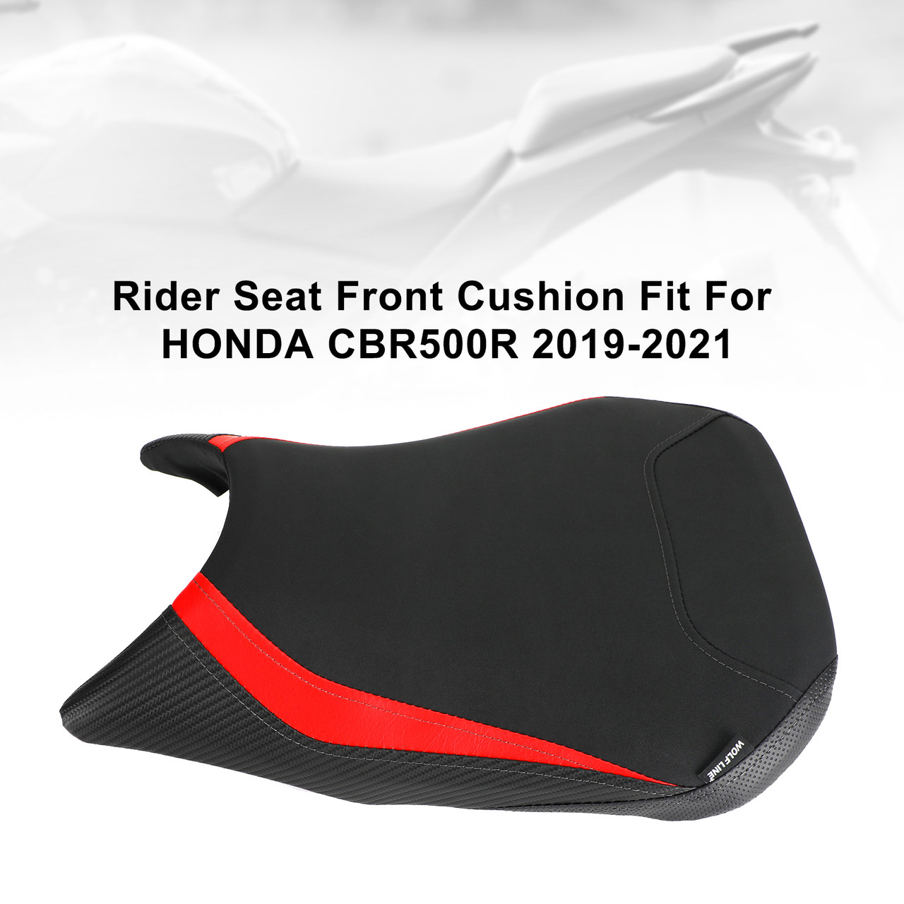 Rider Passenger Seat Front Rear Cushion Red Fit For Honda Cbr500R 19-21 2020