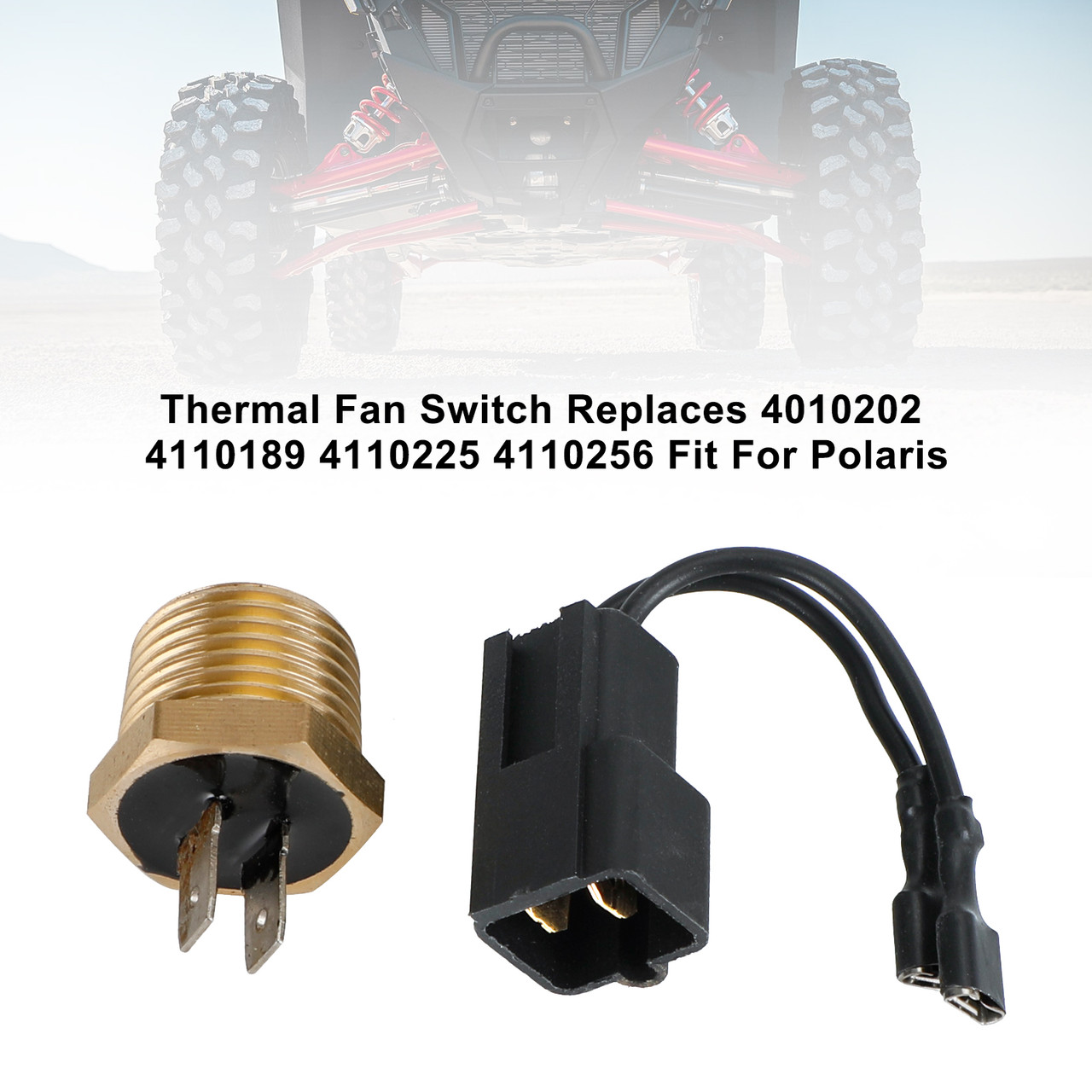 Thermal Fan Switch Replaces 4010202 4110189 4110225 4110256 Fit For Polaris