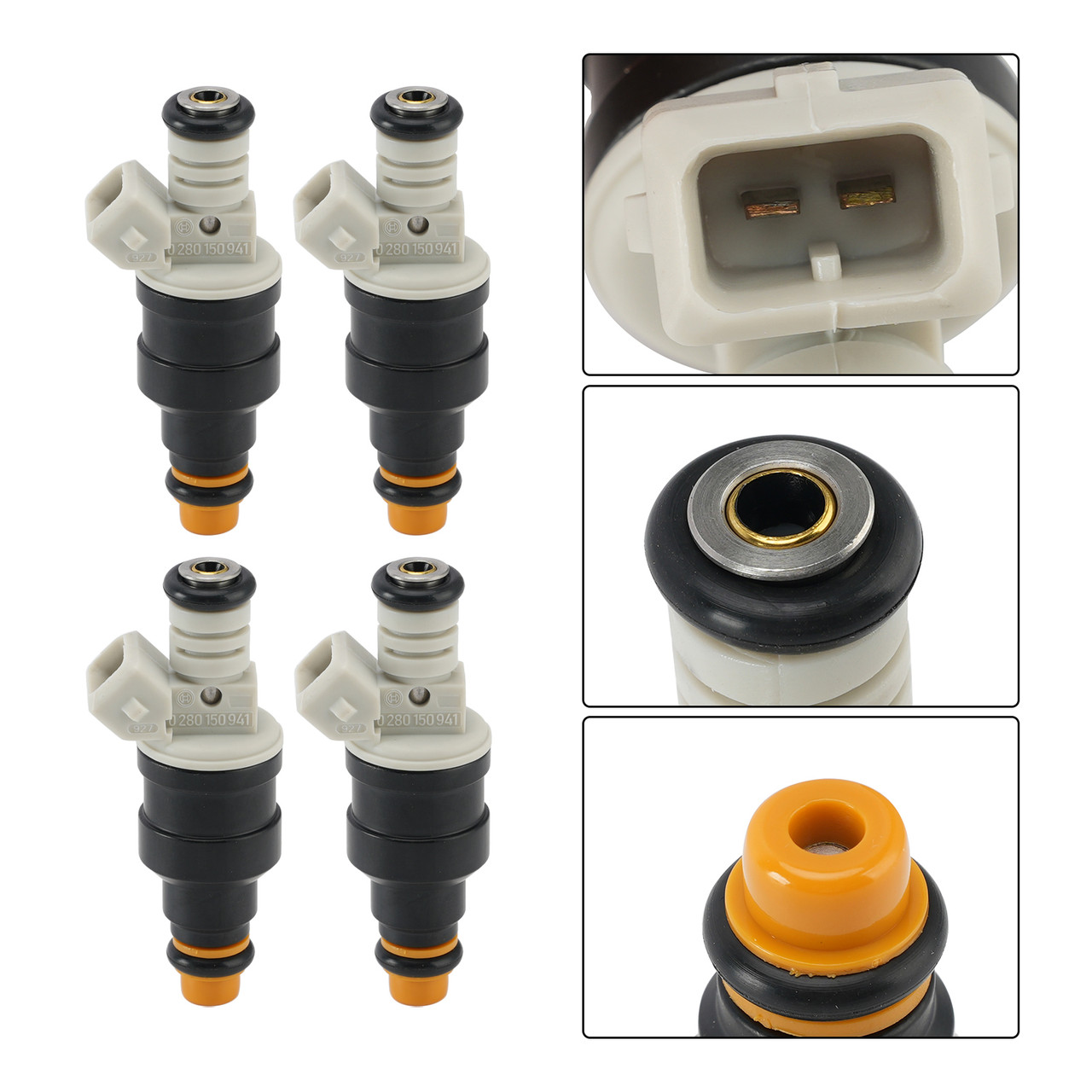 4PCS Motorcycle Fuel Injector 0280150705 For BMW K1 K100 K1100 K1200 RS LT GT