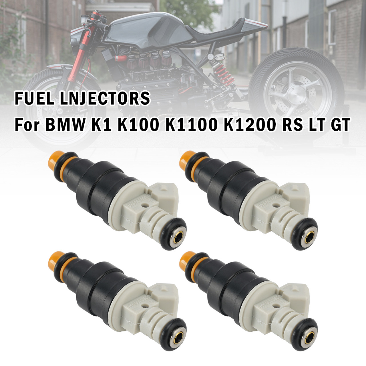4PCS Motorcycle Fuel Injector 0280150705 For BMW K1 K100 K1100 K1200 RS LT GT