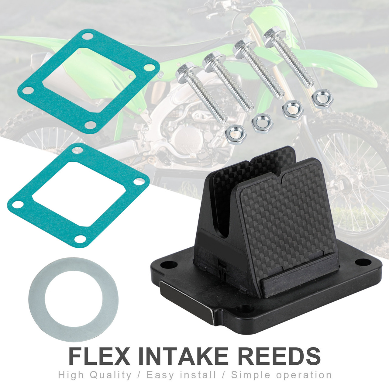 87-16 Kawasaki KX80/KX85/KX100/RM100 Moto Reed Valve System V384A