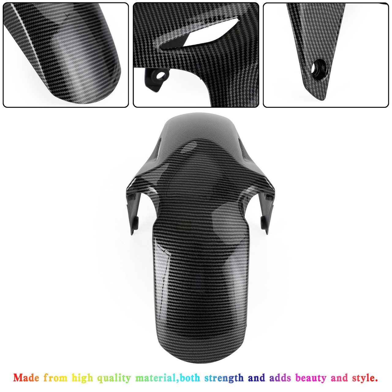 Front Fender Mud Guard Hugger Cowling Fairing For HONDA CBR500R 2019-2022 Carbon