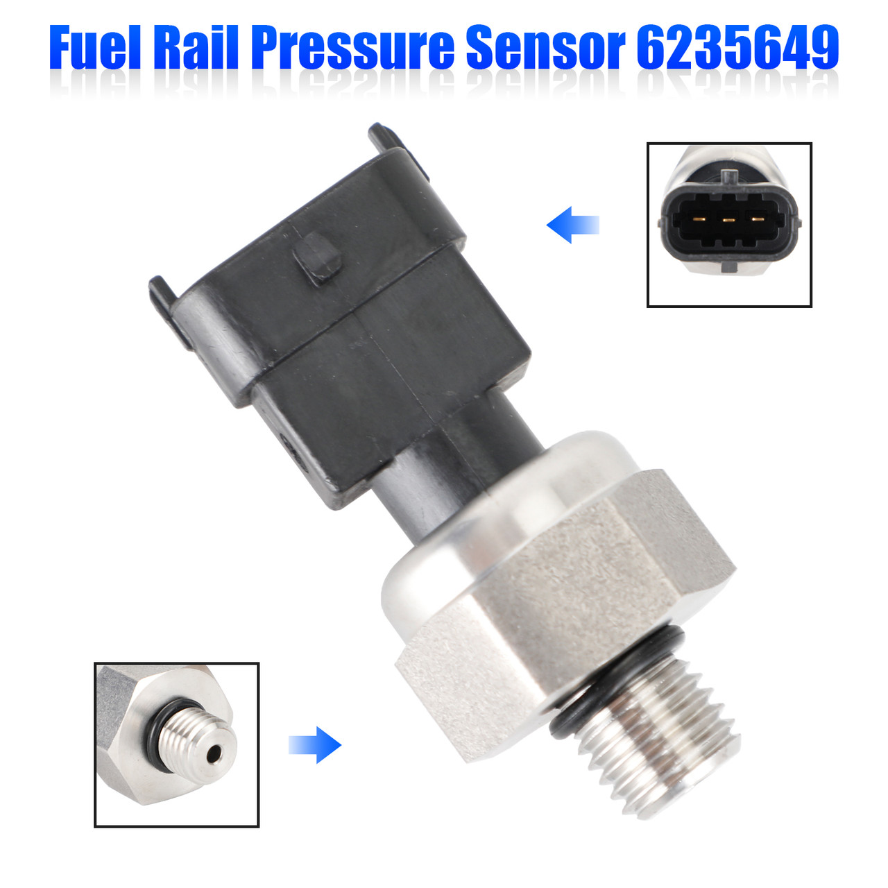 Fuel Rail Pressure Sensor 6235649 For Opel Signum Vectra C + CC Zafira B 2.2