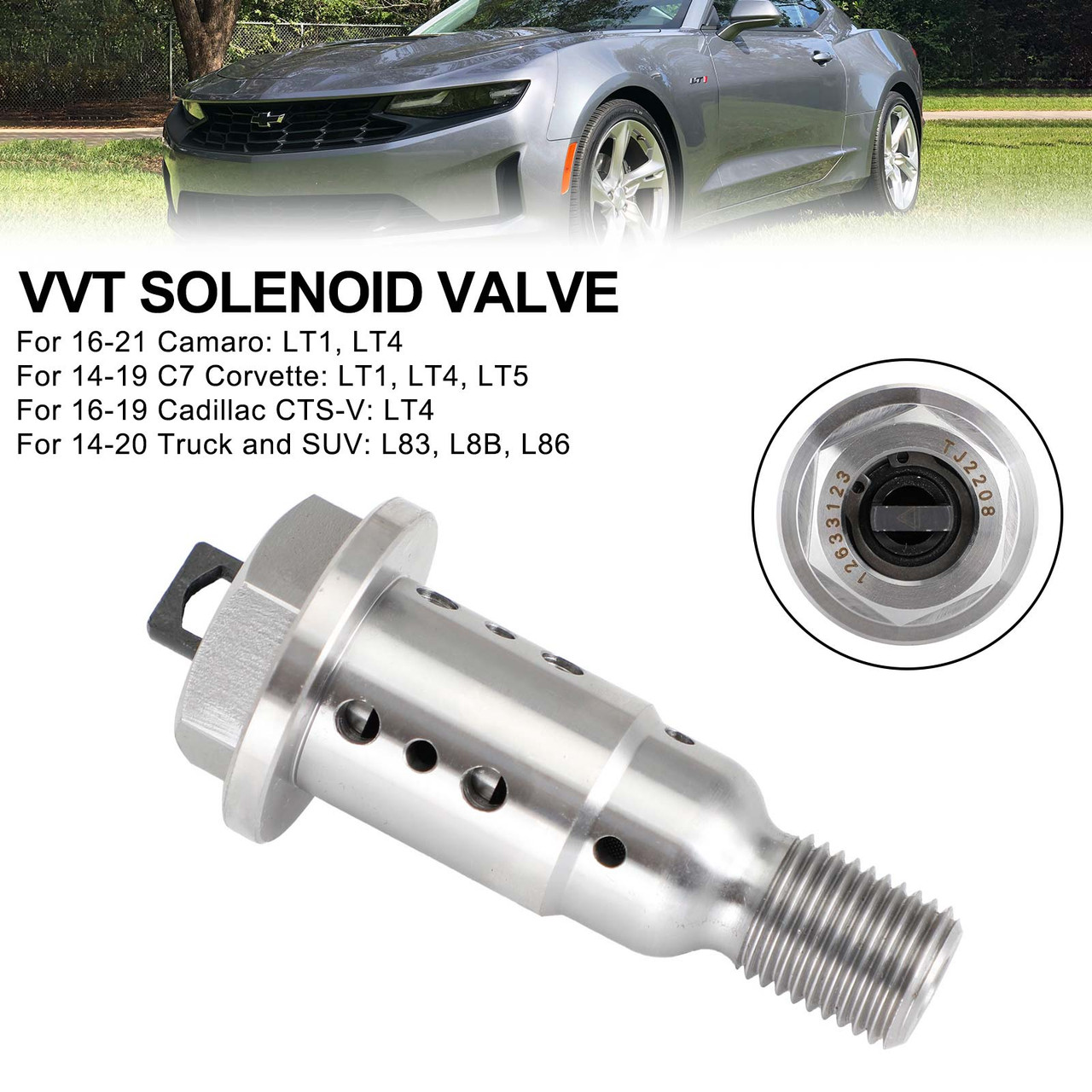 Gen V Camshaft Bolt/VVT Solenoid Valve 12681018 2014+ LT Engines 5.3 6.2 LT1 L83