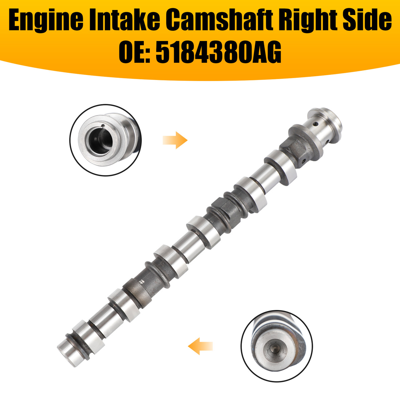 Engine Intake Camshaft Right Side 5184380AG for Dodge Ram 3.6L Engine