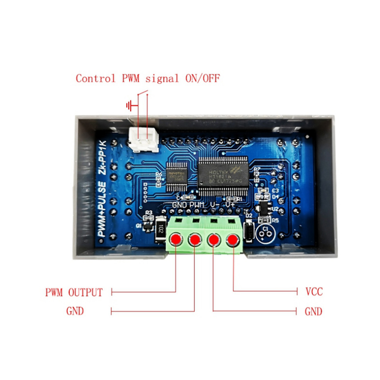 PWM Signal Generator Module Adjustable Pulse Frequency Duty Cycle Square Wave