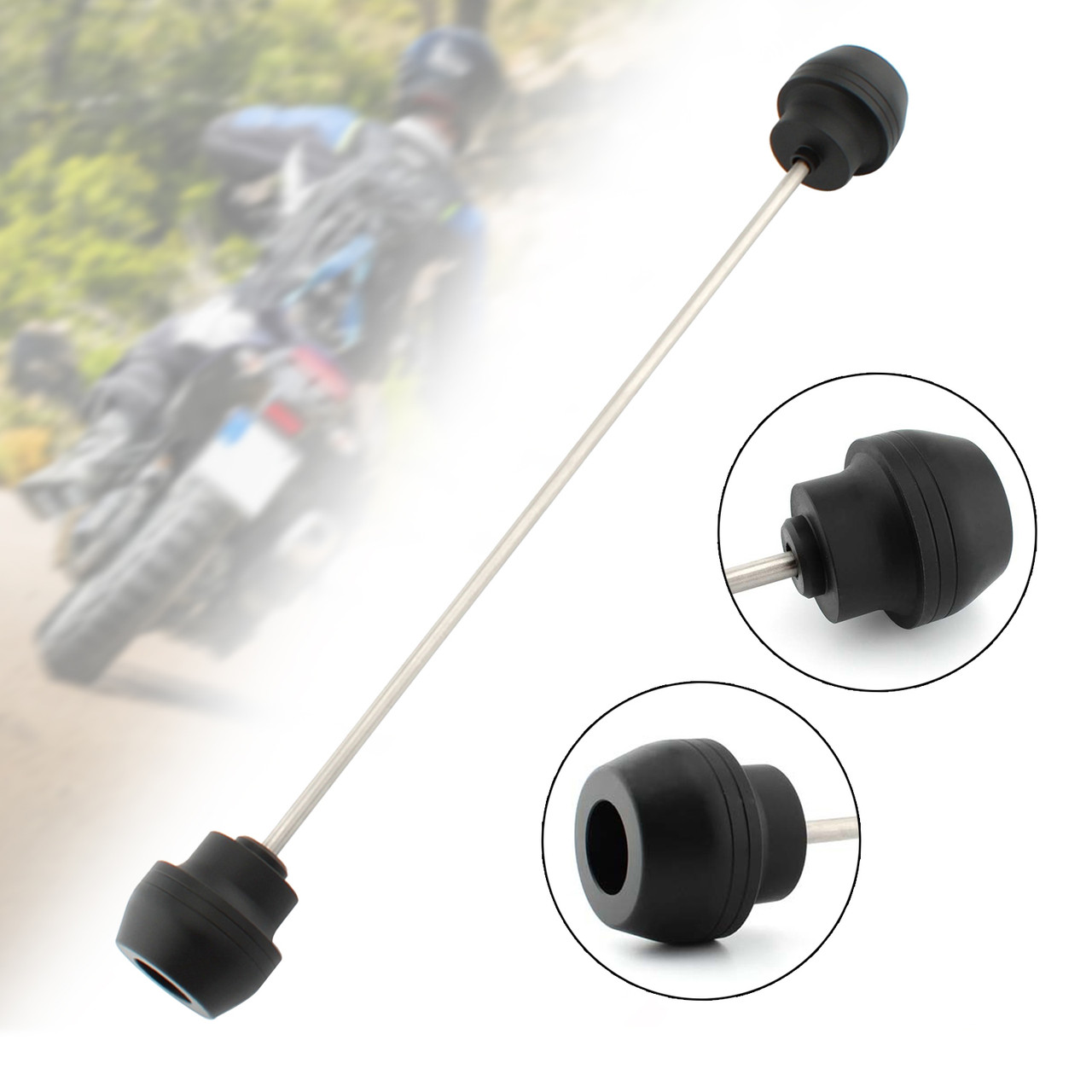 Rear Spindle Bobbins Wheel Axle Slider Fit for YAMAHA Tenere 700 2020-2021