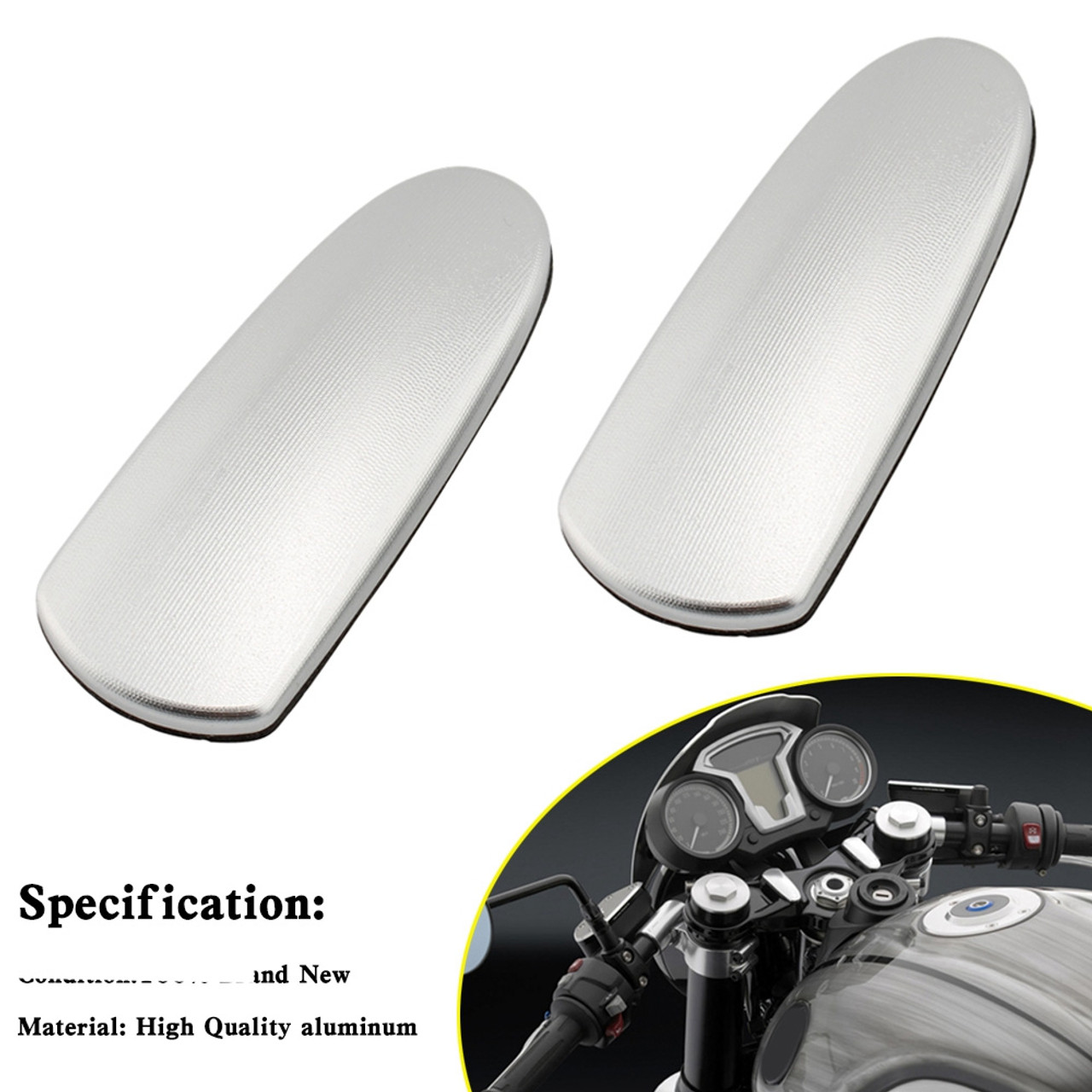 Aluminum Motorcycle Handlebar Riser Top Clamp Decoration Cover For BMW R nineT Aluminum Motorcycle Handlebar Riser Top Clamp Decoration Cover For BMW R nineT