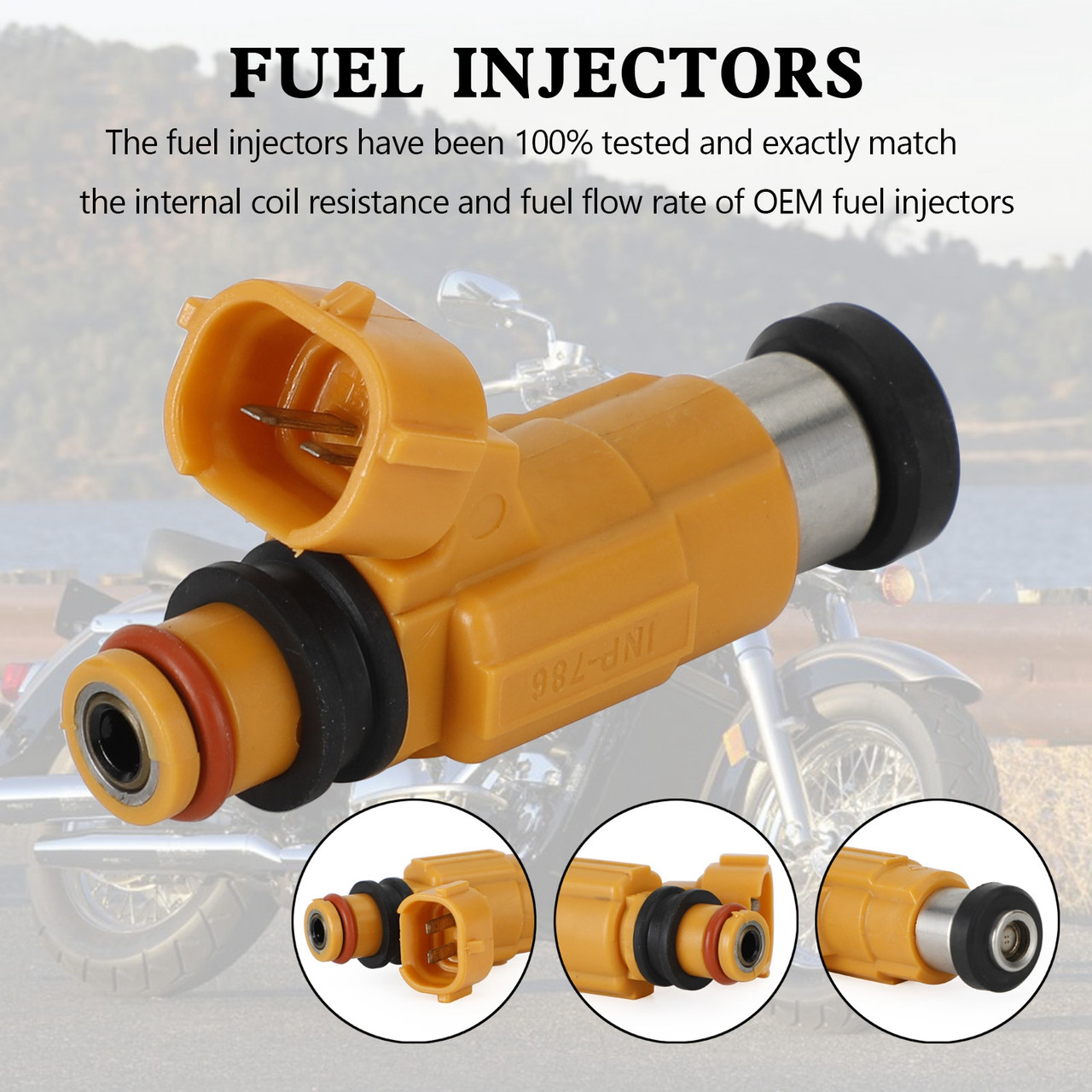 49033-1057 Fuel injectors INP-786 for Kawasaki 2000-2008 Vulcan