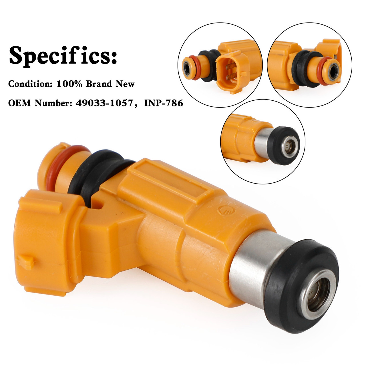 2PCS 49033-1057 Fuel injectors INP-786 for Kawasaki 2000-2008 Vulcan 1500 1600 PN 2PCS 49033-1057 Fuel injectors INP-786 for Kawasaki 2000-2008 Vulcan 1500 1600 PN