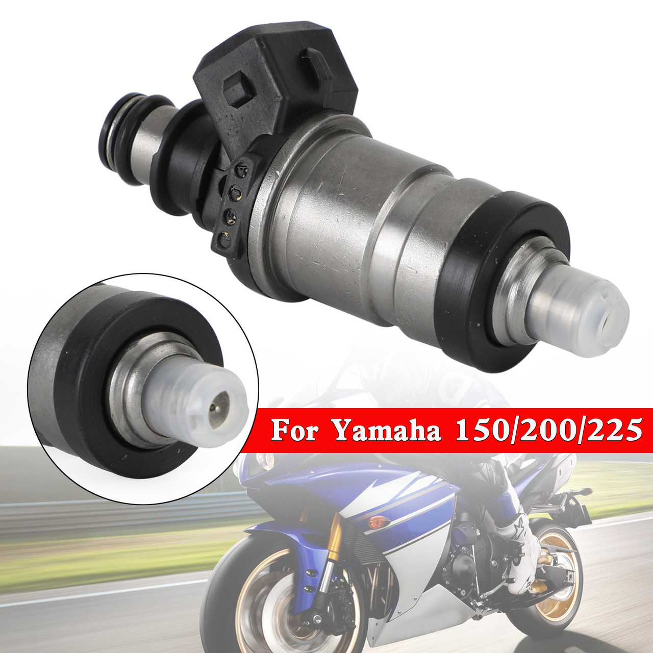 Fuel Injector 65L-13761-00-00 For Yamaha 150/200/225 HP 2 Stroke