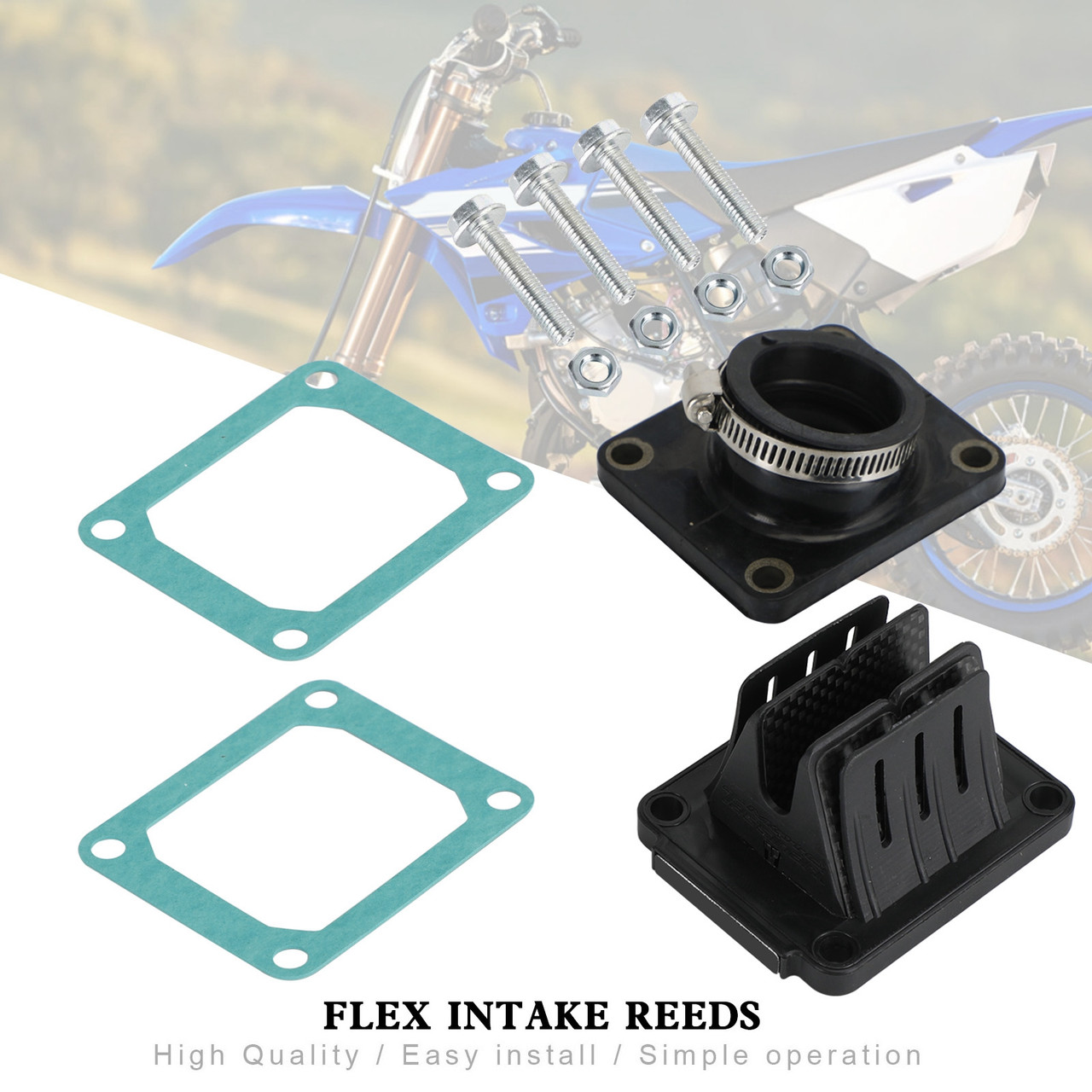 Reed Valve System V4R82A-I For Yamaha YZ85/YZ80 1993-2022 - Mad