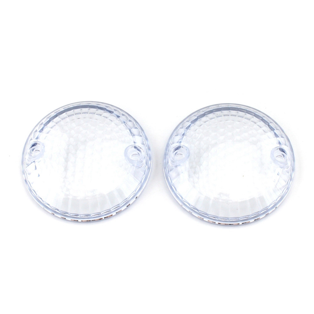 Turn Signal Light Lens Cover For Suzuki Cruisers Intruder 1400 VX800 Clear