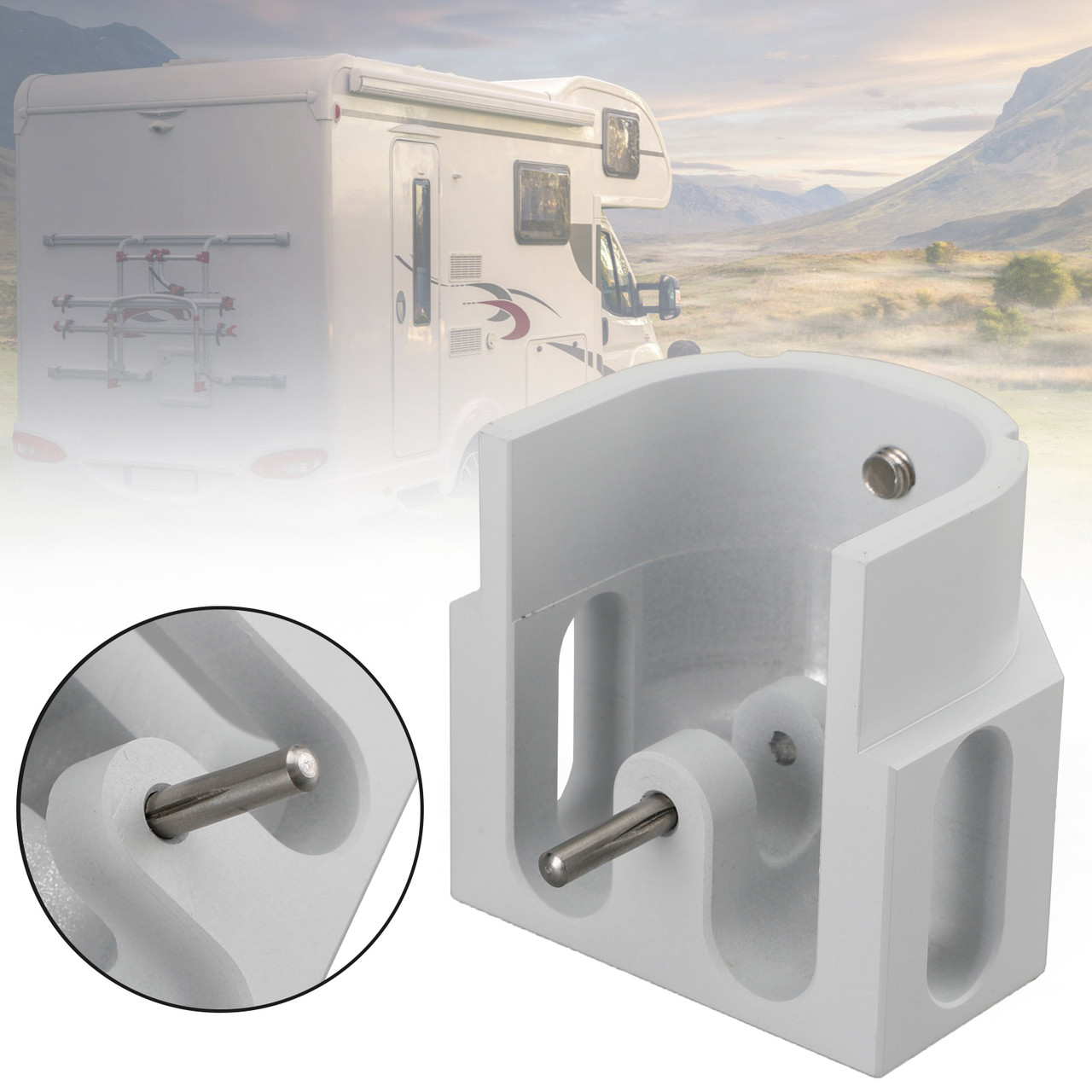Alminum Replacement Part End Plug Solid For Dometic SUNCHASER II