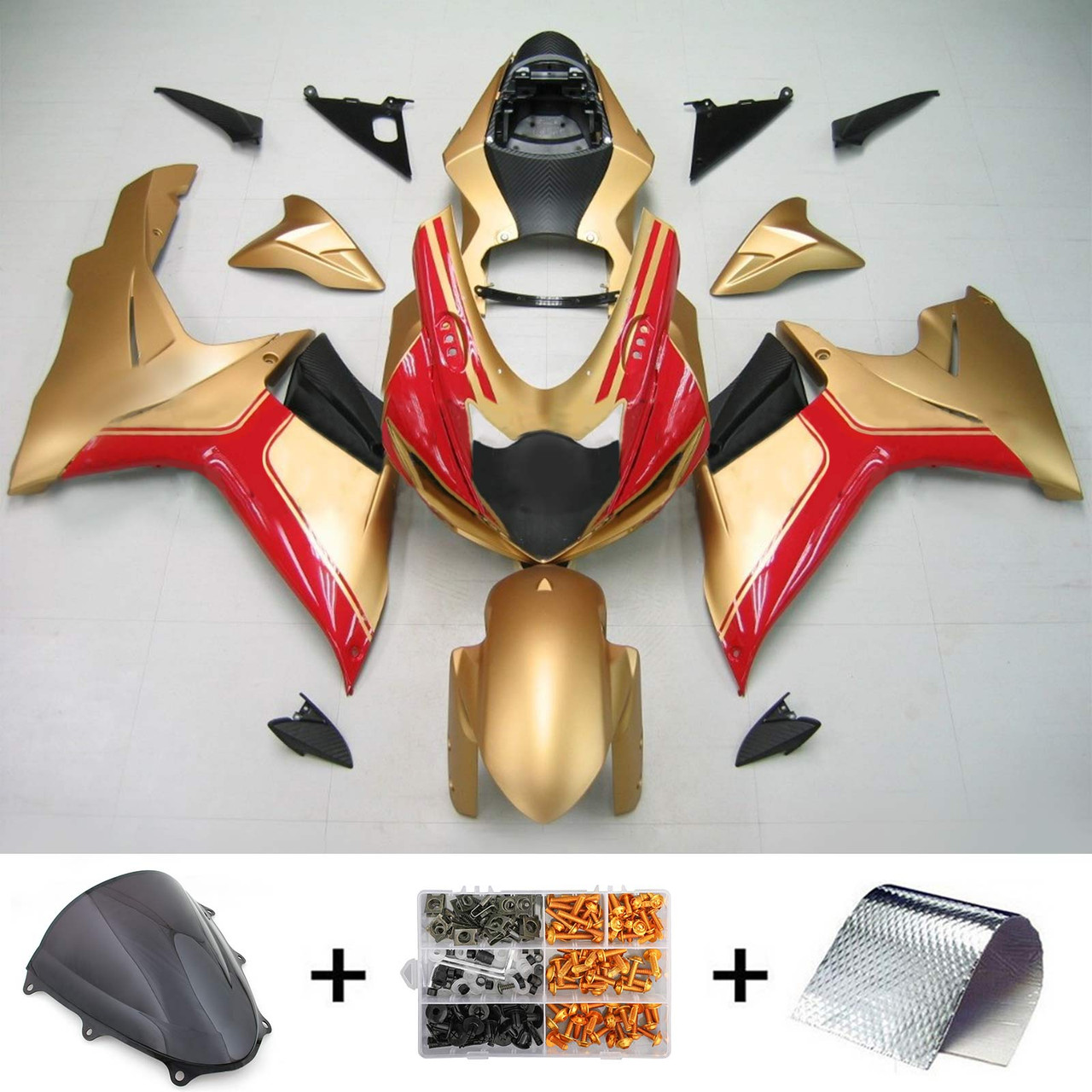 Suzuki GSXR 600/750 2011-2022 Amotopart Fairing Kit Generic #137