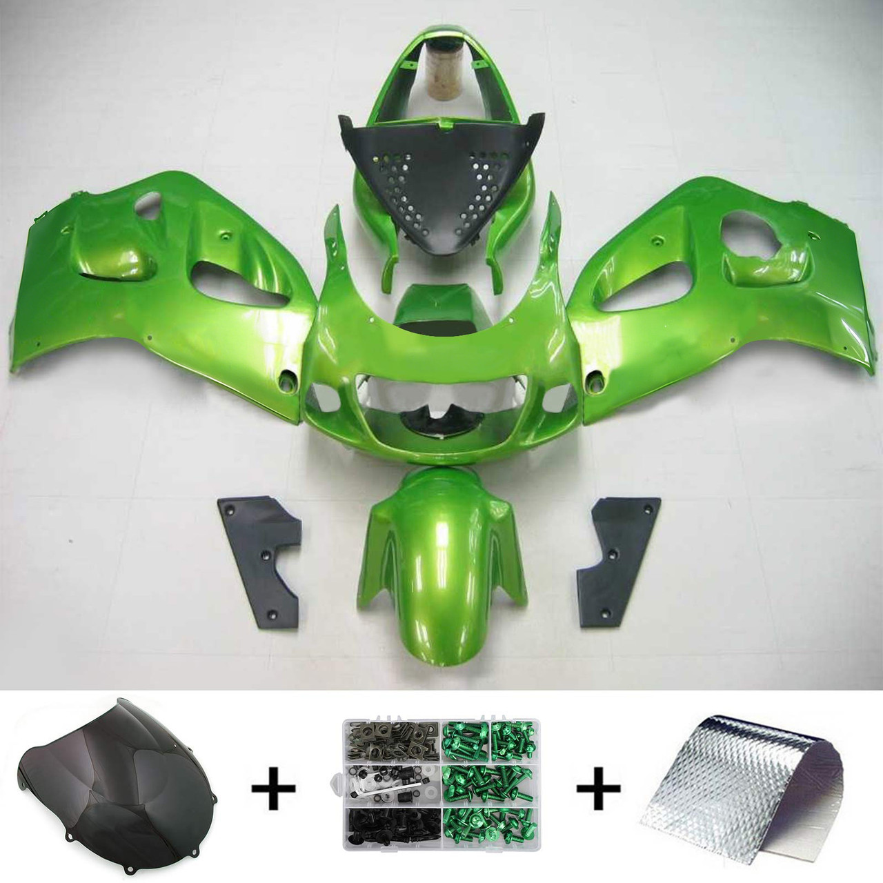 1996-2000 Suzuki GSXR 600 | 1996-1999 GSXR 750 Amotopart Fairing Kit Generic #105