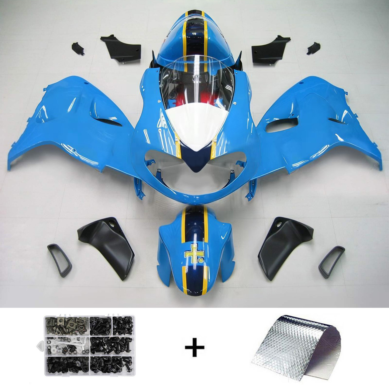 Suzuki TL1000R 1998-2003 Amotopart Fairing Kit Generic #134