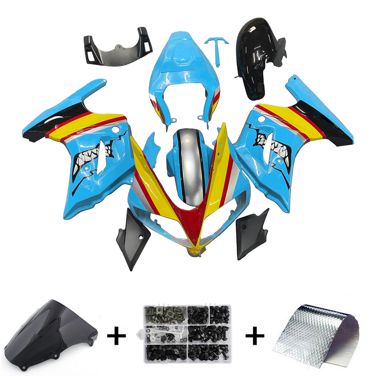 Suzuki SV650 2003-2011 Amotopart Fairing Kit Generic #110