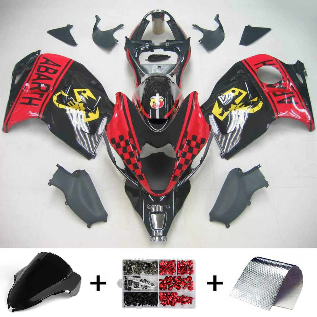 Suzuki Hayabusa GSX1300R 1999-2007 Amotopart Fairing Kit Generic #103