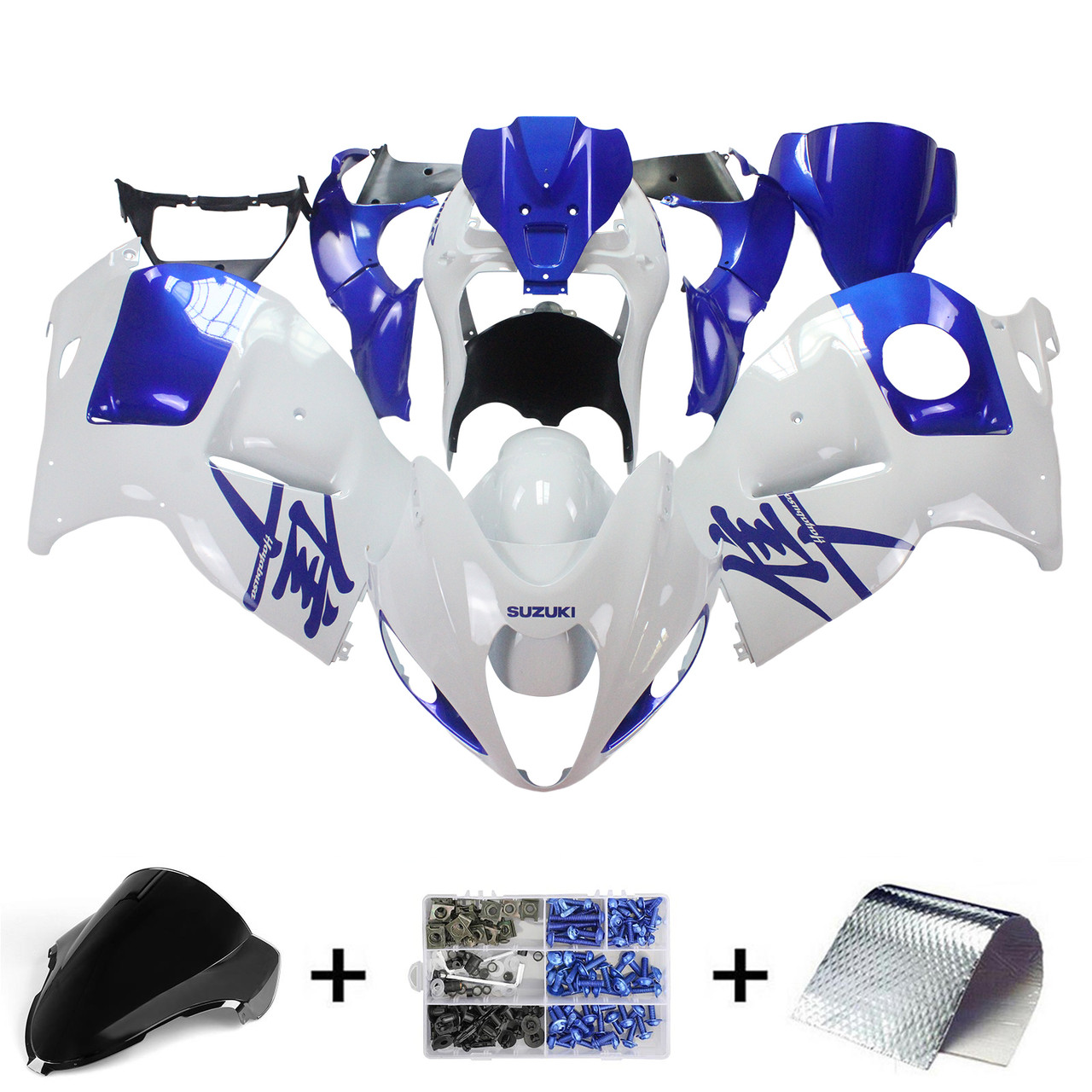 Suzuki Hayabusa GSX1300R 1999-2007 Amotopart Fairing Kit Generic #112