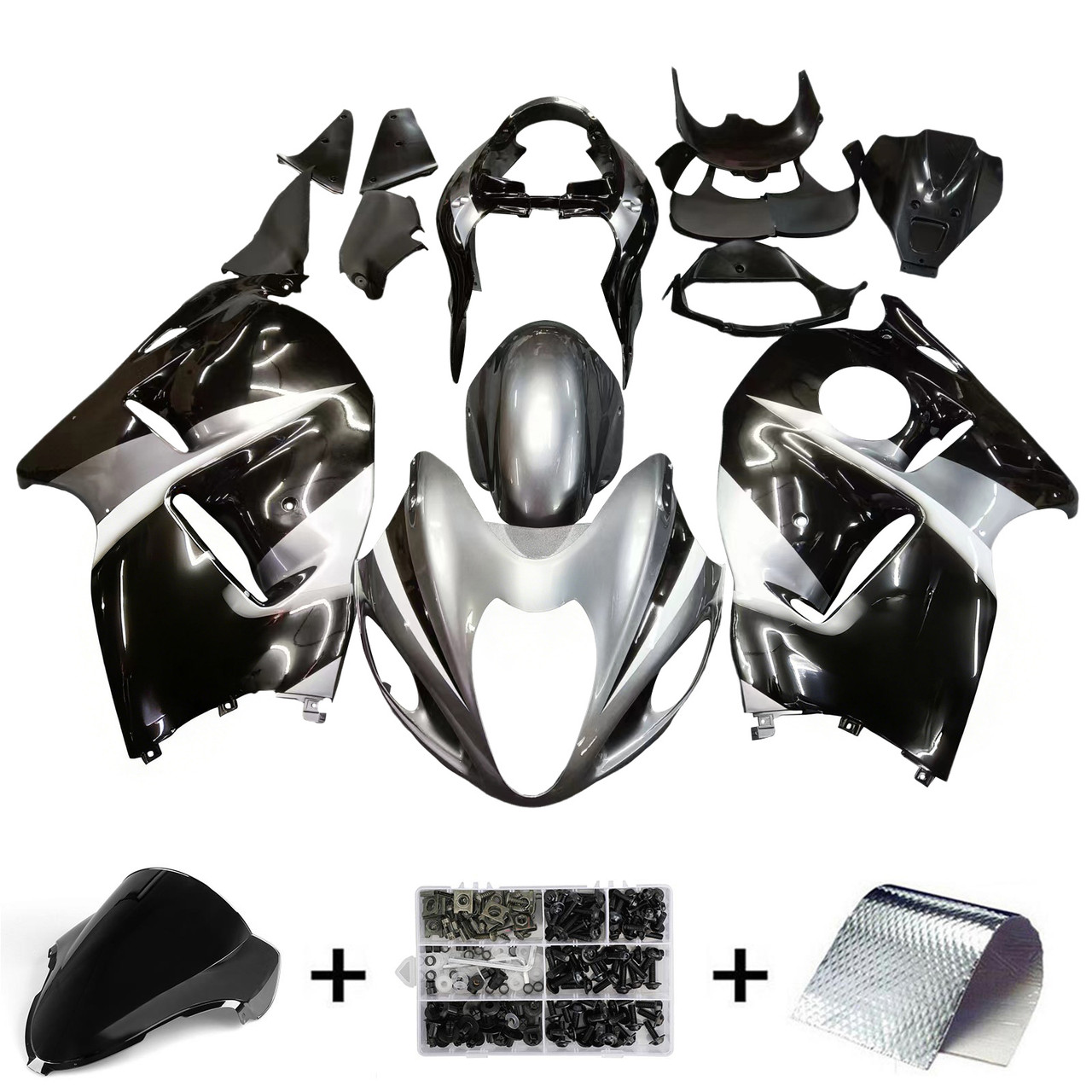 Suzuki Hayabusa GSX1300R 1999-2007 Amotopart Fairing Kit Generic #118