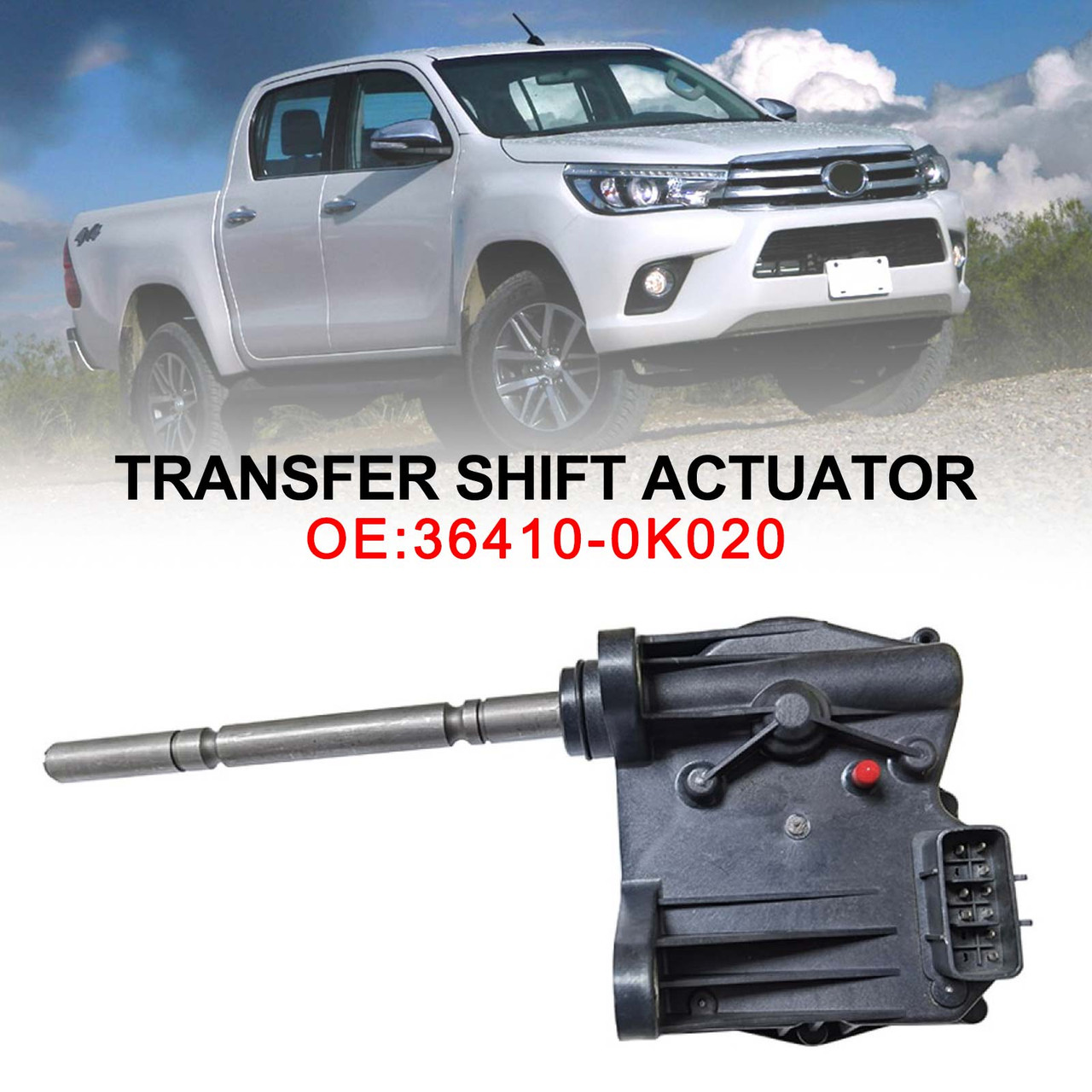 2017-2020 Toyota Tacoma 2.7L 3.5L 36410-0K020 Transfer Shift Actuator 36410-71010