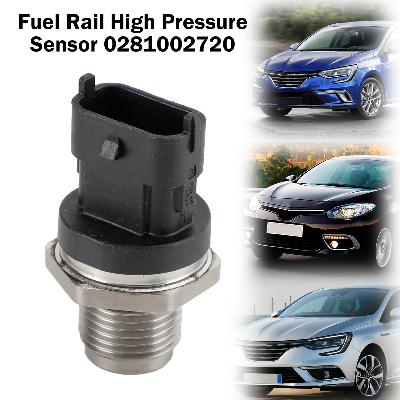 Fuel Rail Pressure Sensor 0281002720 For Renault Espace Master II Megane II