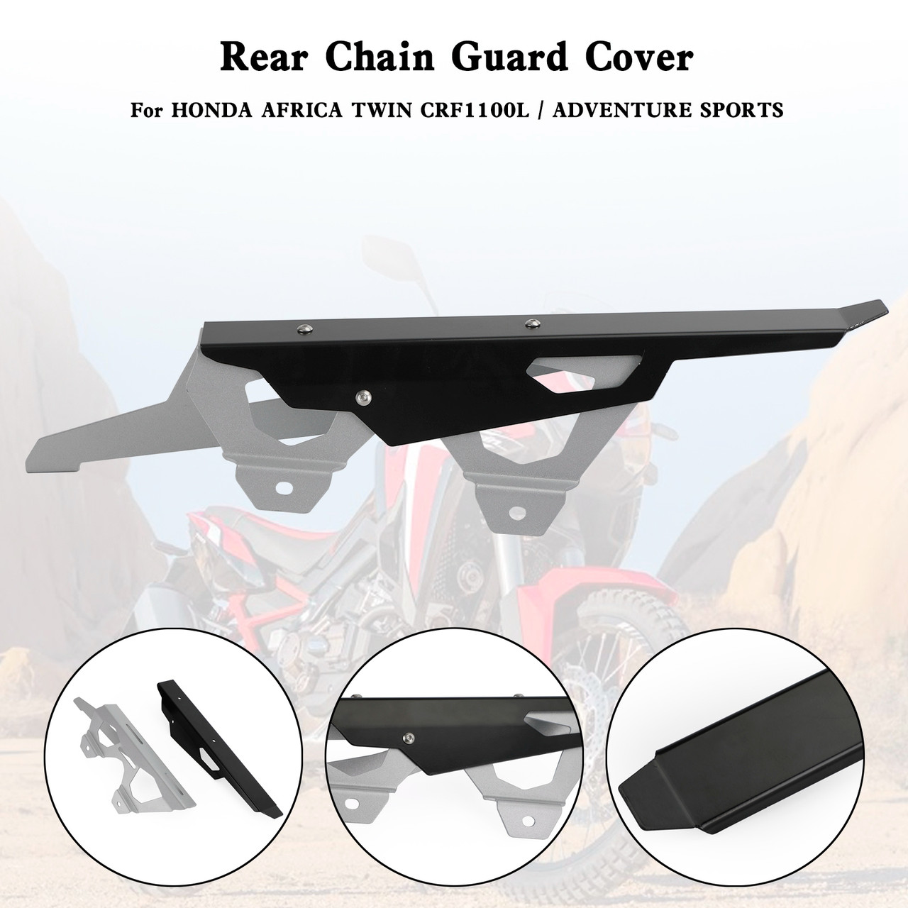 Sprocket Chain Guard Cover For HONDA CRF1100L AFRICA TWIN ADVENTURE SPORTS